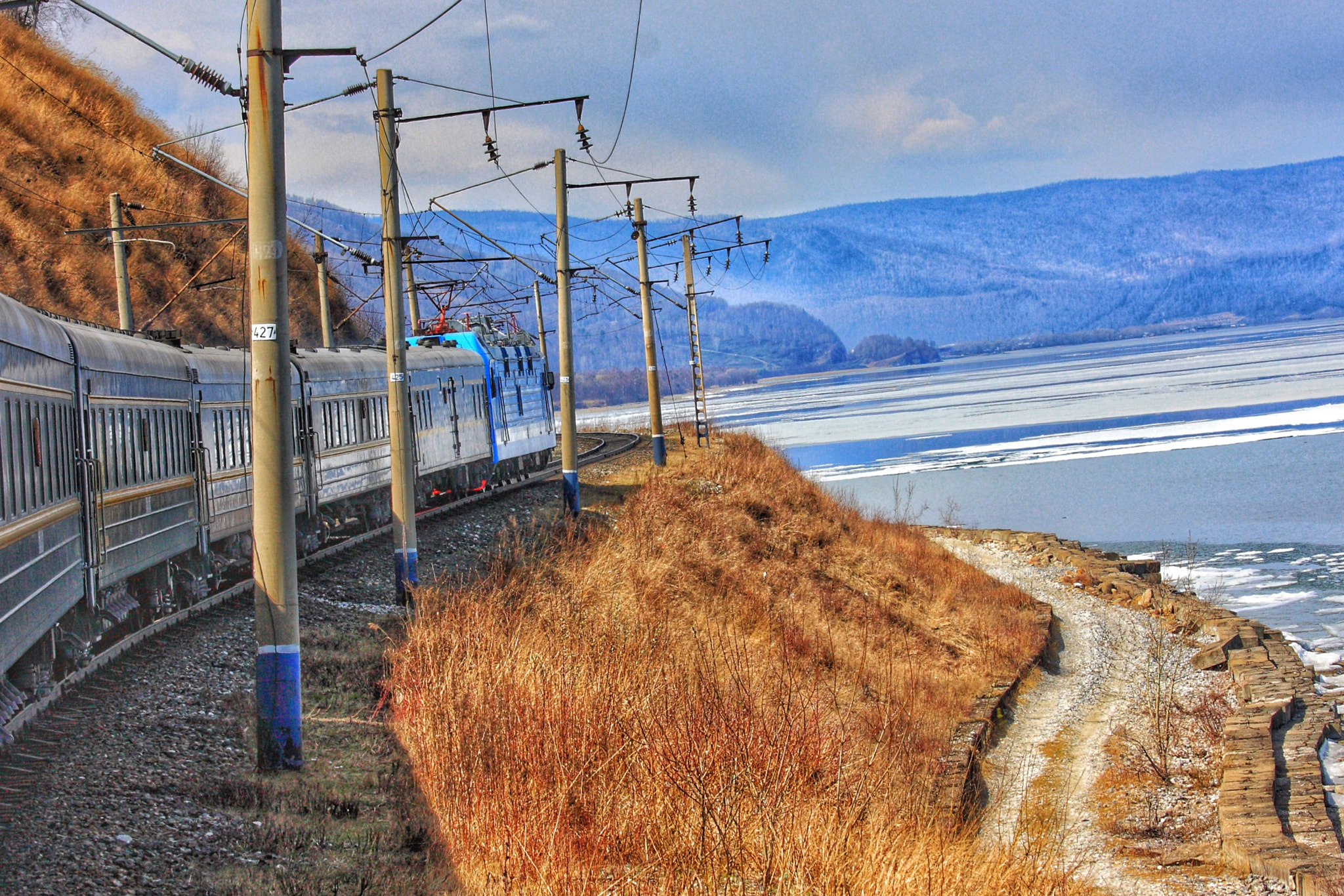 Canon EF 70-200mm F4L IS USM sample photo. Baikal lake_trans siberia photography