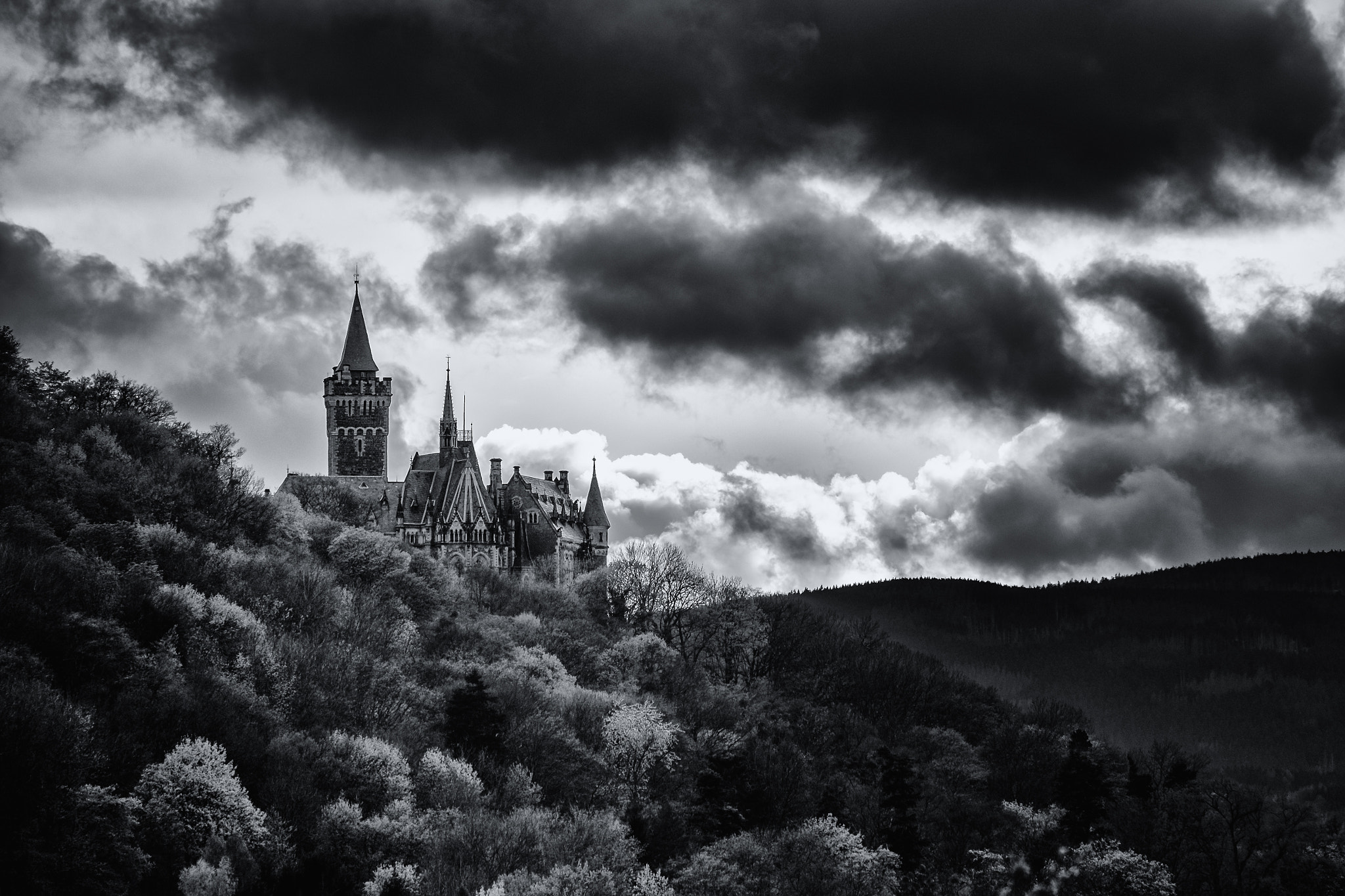 Fujifilm X-E1 + Fujifilm XC 50-230mm F4.5-6.7 OIS sample photo. Das schloss über wernigerode photography