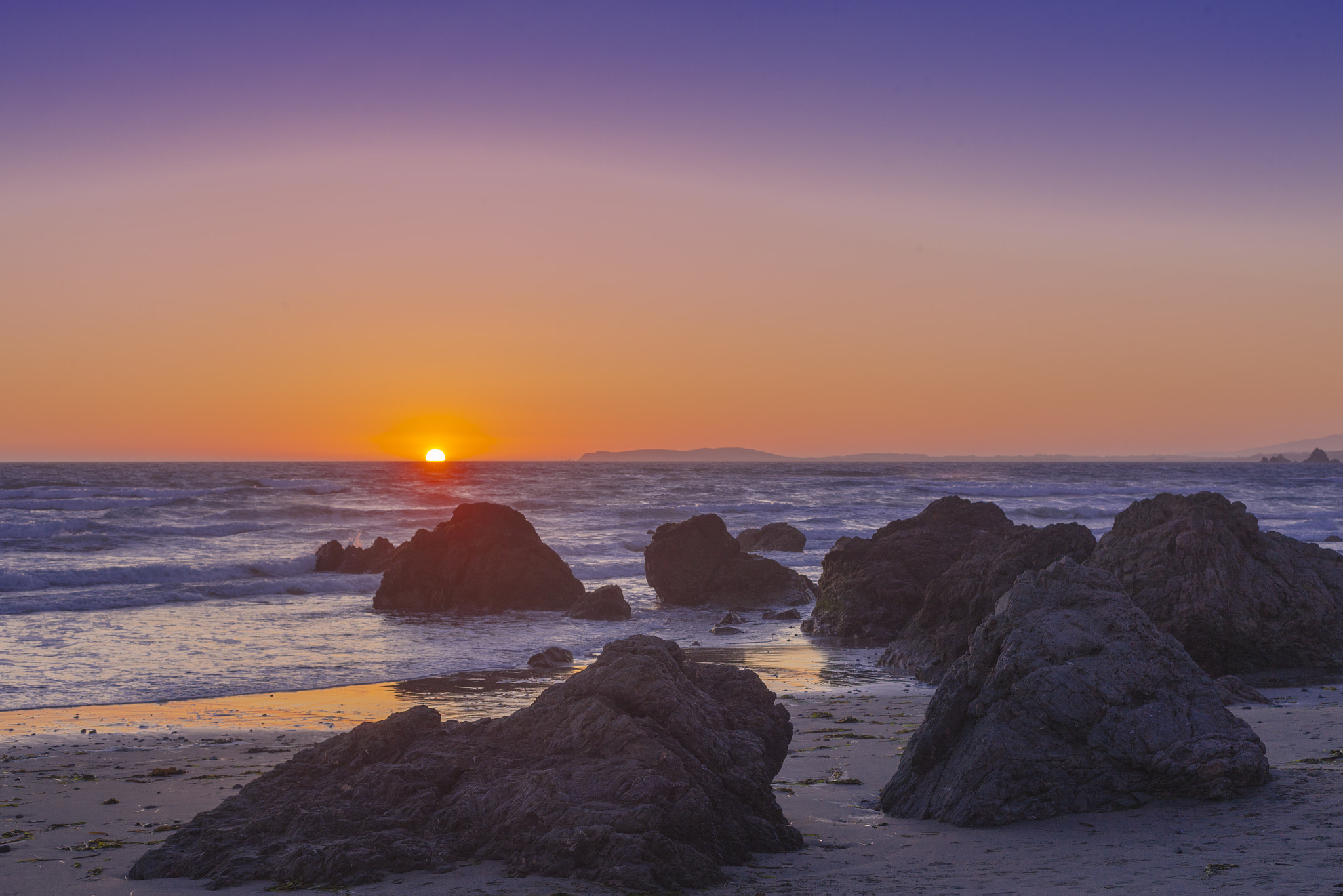 Canon EOS-1Ds Mark III + Canon EF 50mm F1.8 II sample photo. Northern california sunset photography