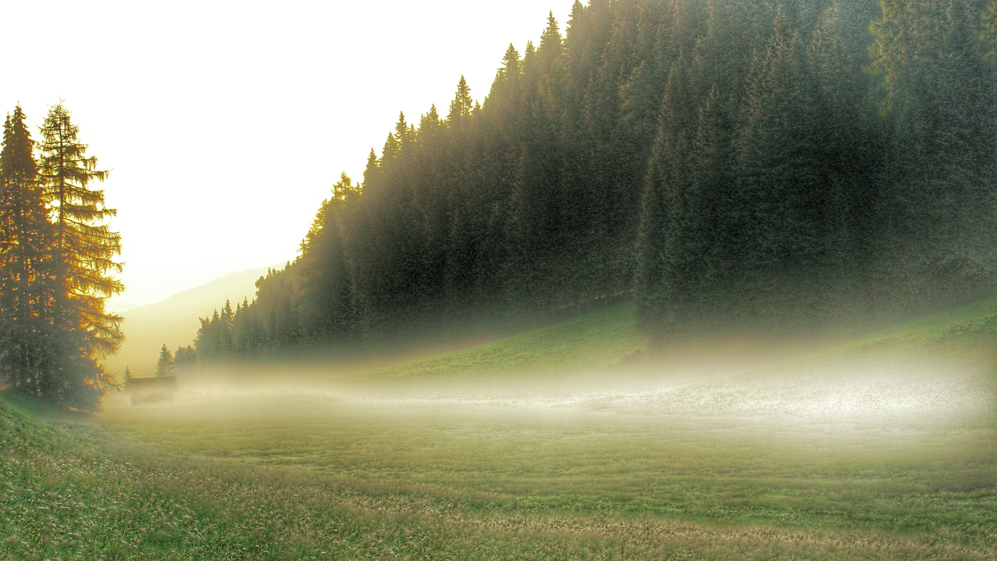 Sony DSC-N2 sample photo. Sunrise and fog in the austrian dolomites_15 photography