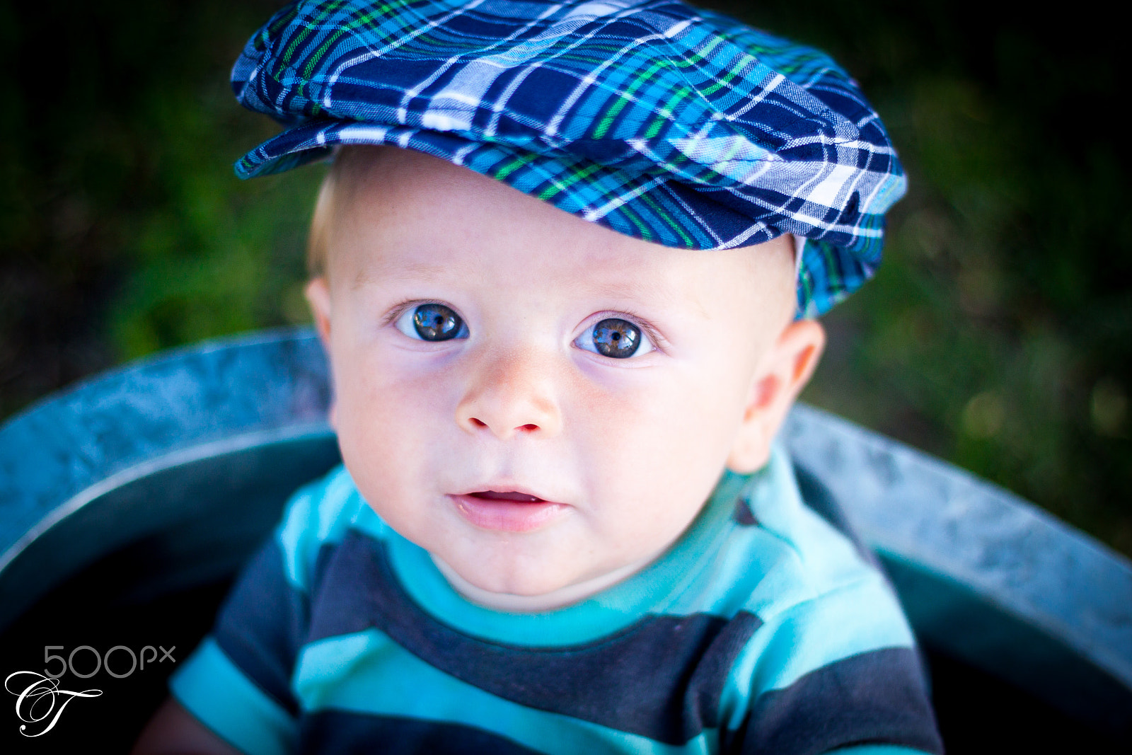 Canon EOS 500D (EOS Rebel T1i / EOS Kiss X3) sample photo. Baby boy blue photography