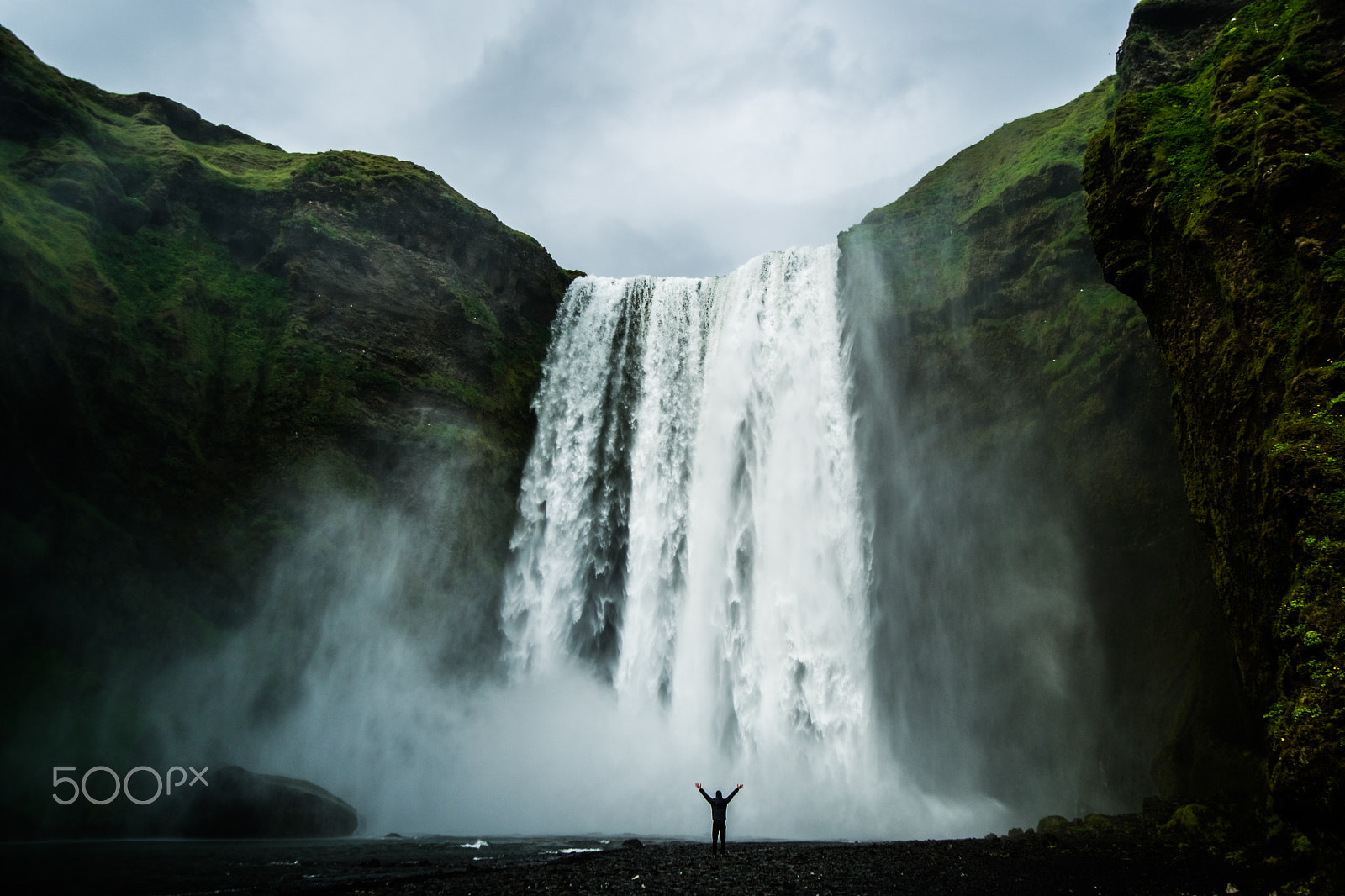 Sony a6300 + Sony E 10-18mm F4 OSS sample photo. Skogafoss photography