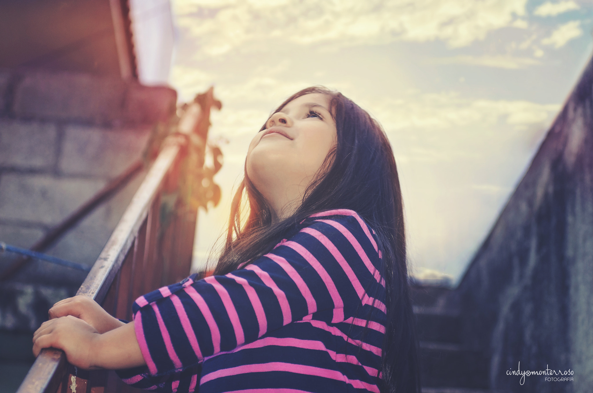 Nikon D7000 + Sigma 50mm F2.8 EX DG Macro sample photo. Girl at sundown photography