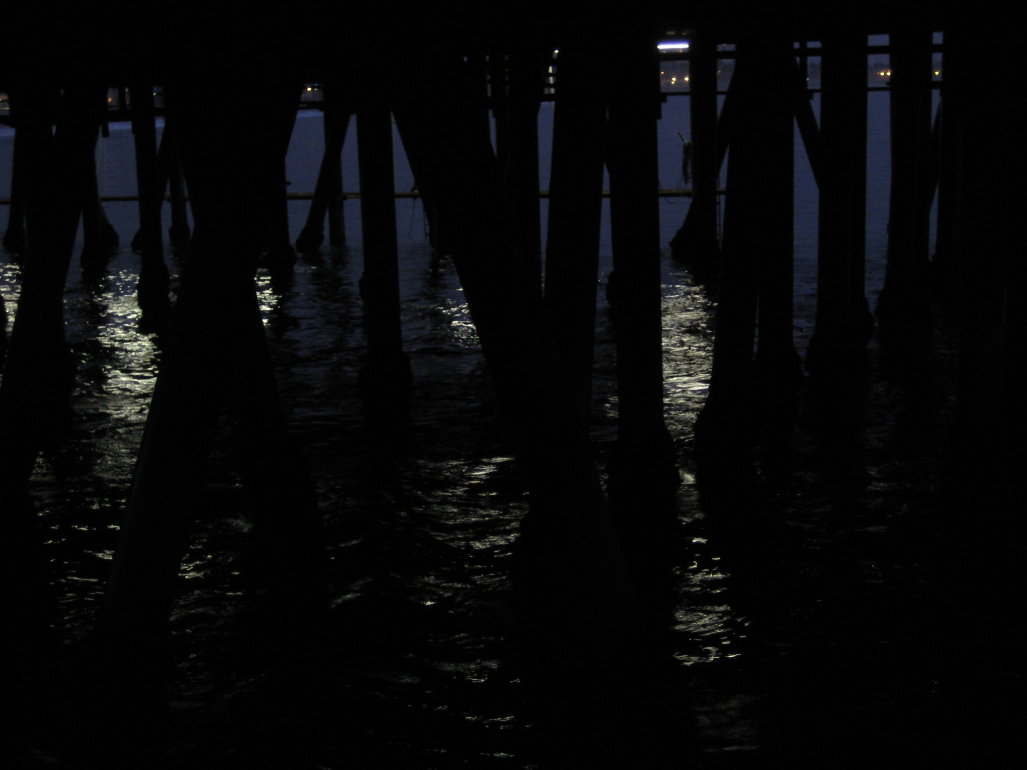 Canon POWERSHOT SD1000 sample photo. Under the pier photography