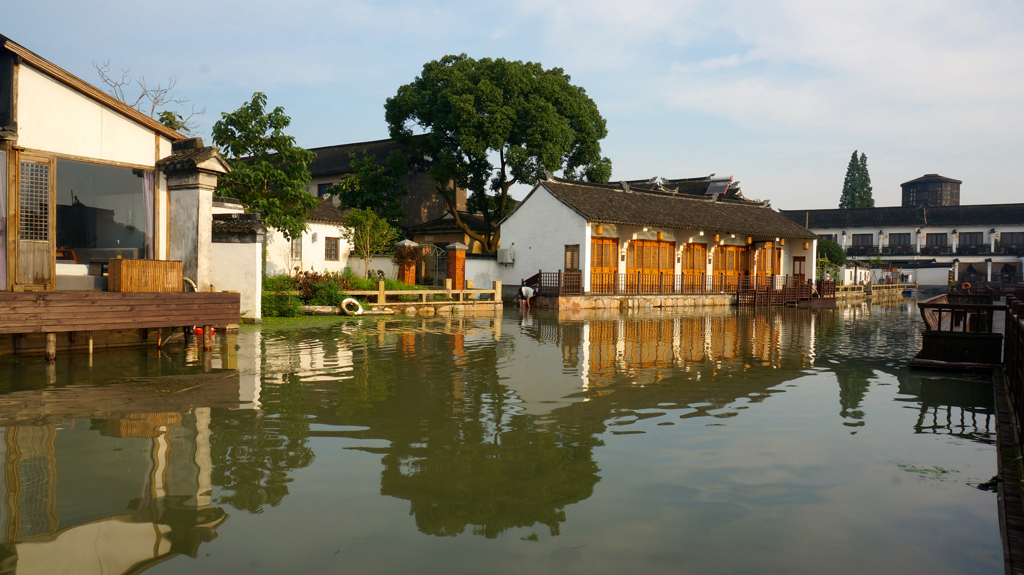 Sony Alpha NEX-6 + Sony E 18-50mm F4-5.6 sample photo. Zhouzhuang, the best water town in china photography
