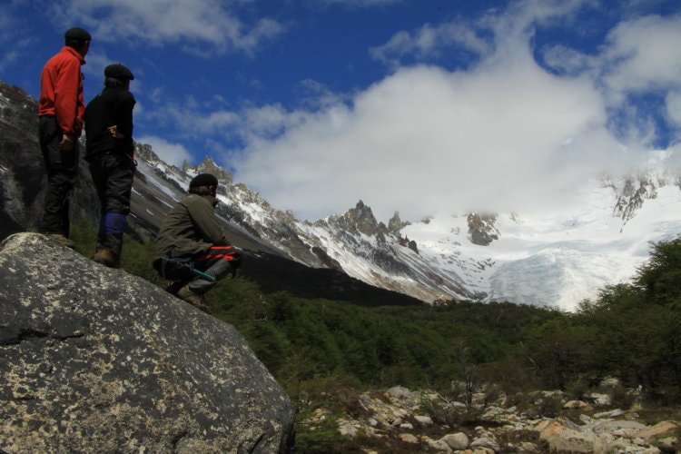 Canon EF-S 17-85mm F4-5.6 IS USM sample photo. Montaña san lorenzo, patagonia chilena photography