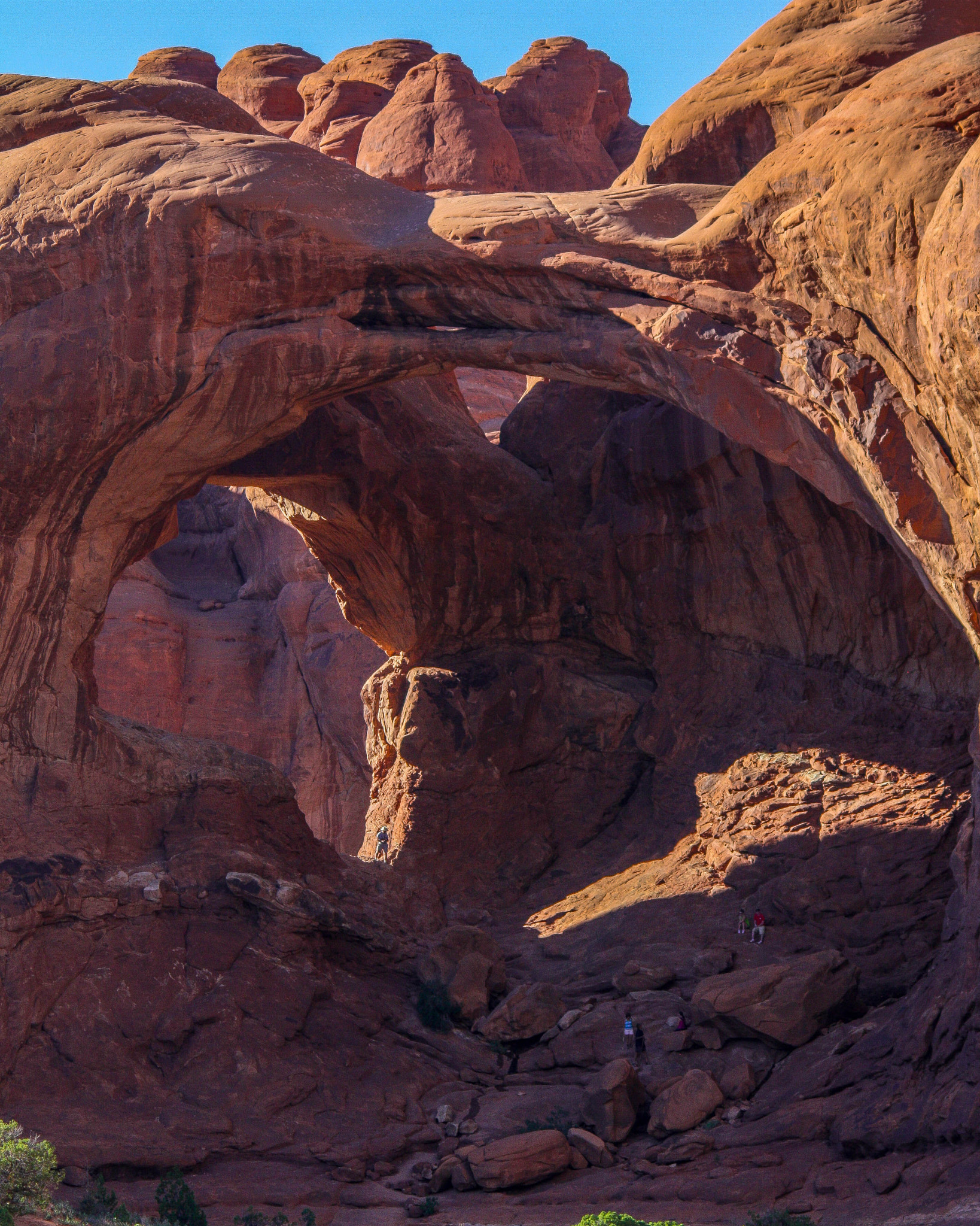 Sigma 150-500mm F5-6.3 DG OS HSM sample photo. Double arch near sunset photography