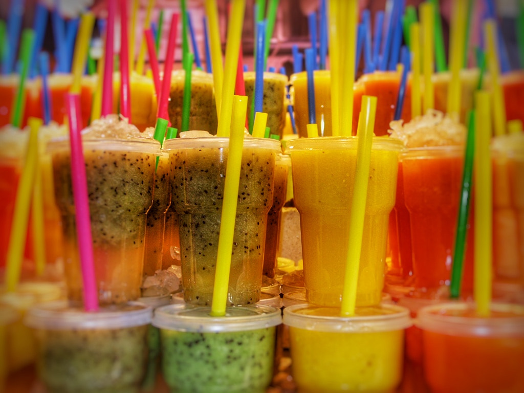 Samsung S850 sample photo. Fruit juice photography