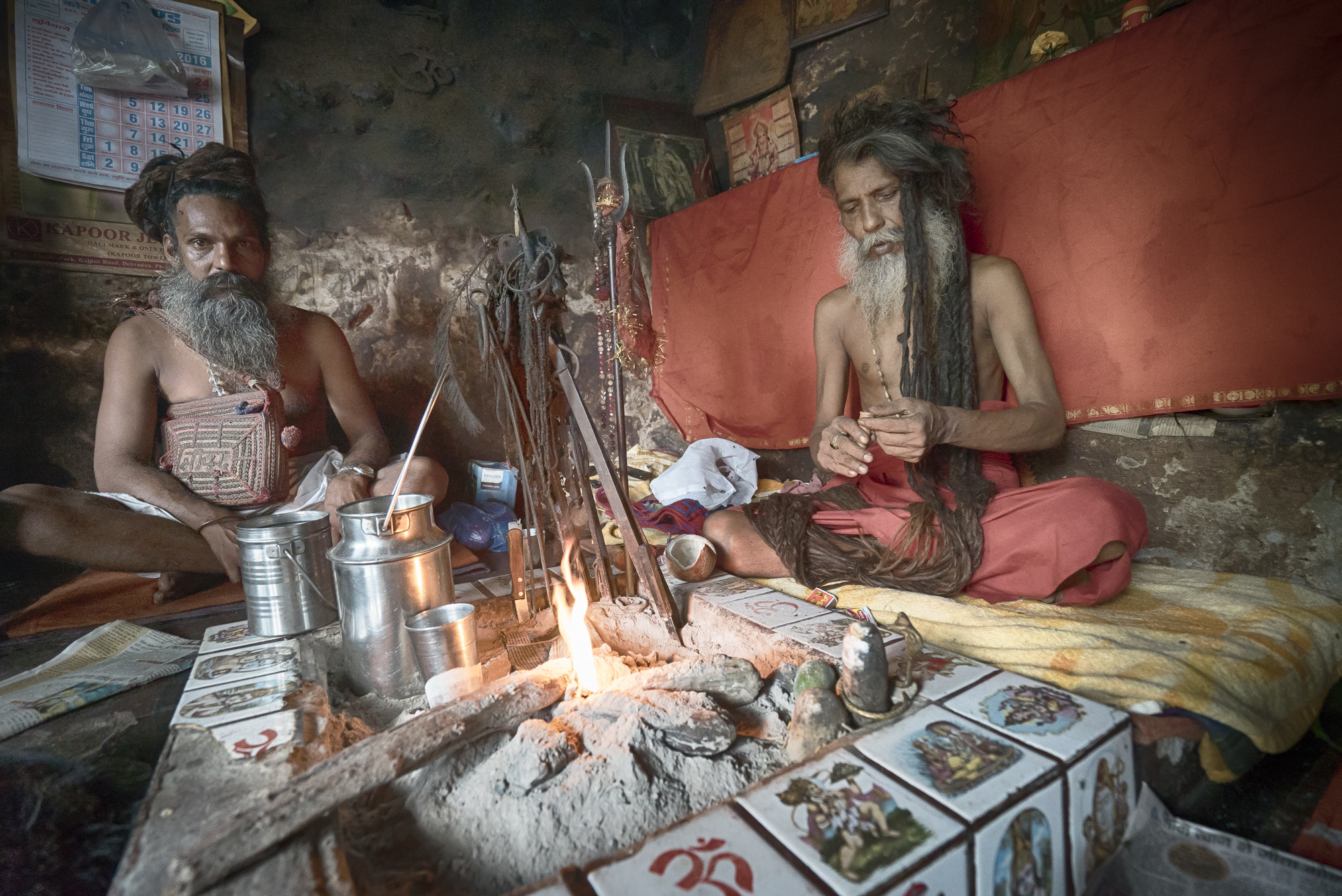 Sony a7S II + Sony Vario-Tessar T* FE 16-35mm F4 ZA OSS sample photo. Baba at ganga rishikesh utthrakand india photography