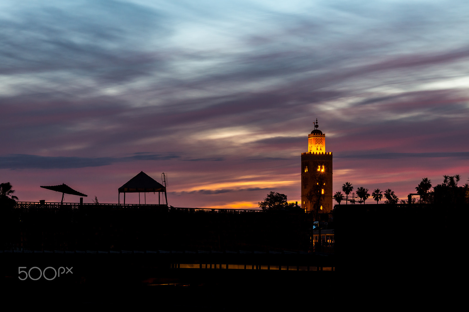 Sony SLT-A65 (SLT-A65V) + Sigma 17-70mm F2.8-4.5 (D) sample photo. Marrakech at night photography