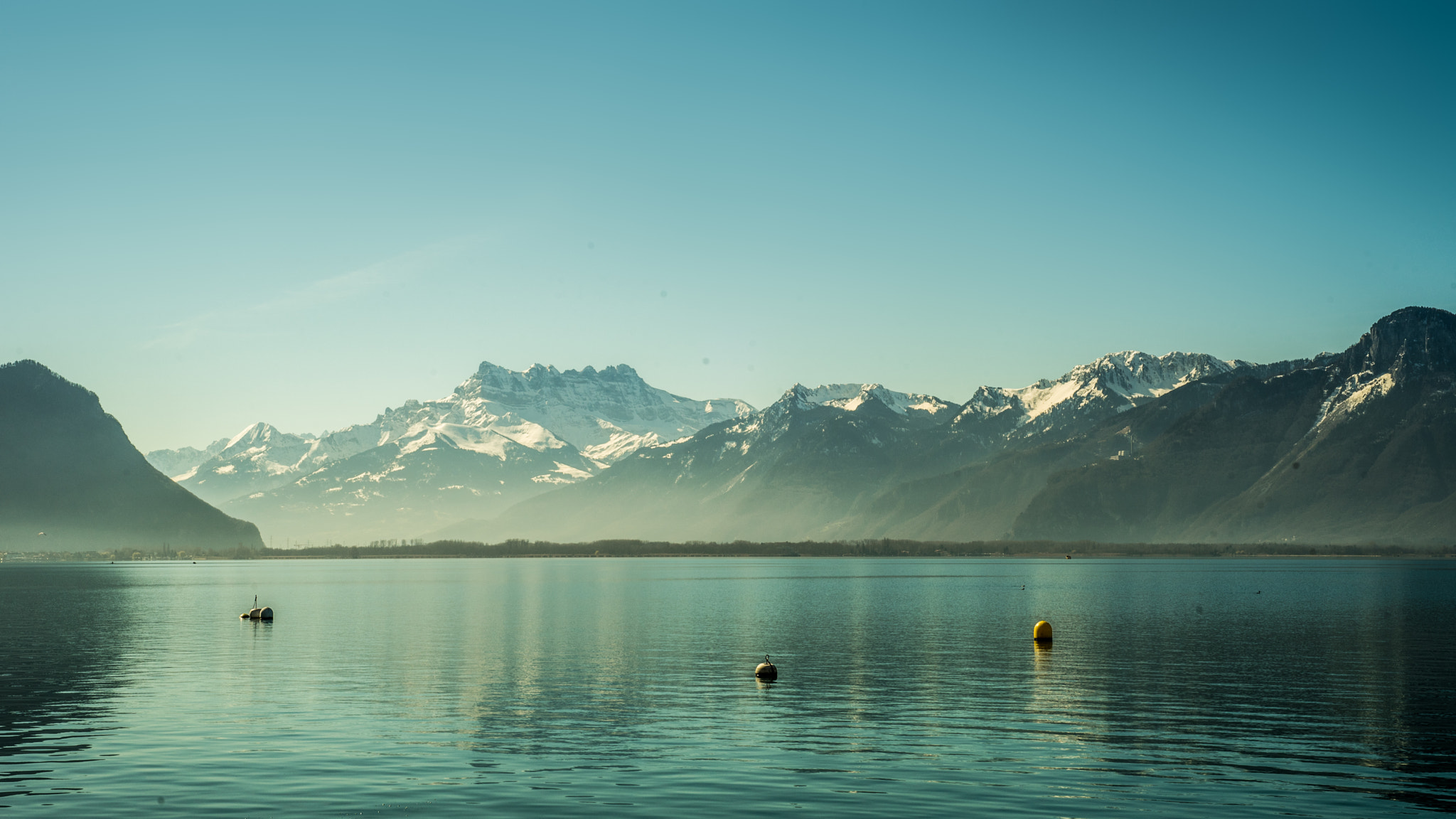Nikon D750 + AF Nikkor 50mm f/1.8 sample photo. View from montreux photography