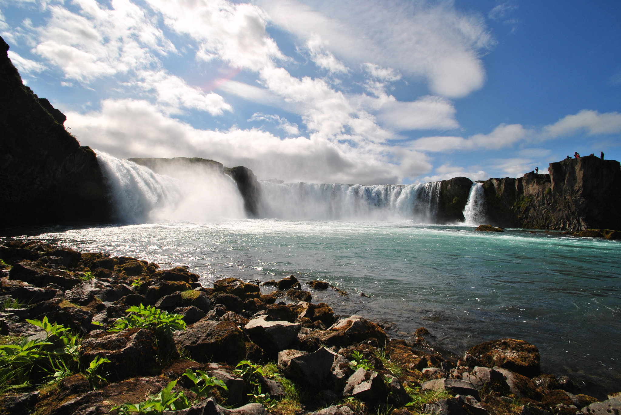 Nikon D3000 sample photo. First waterfall ever seen photography