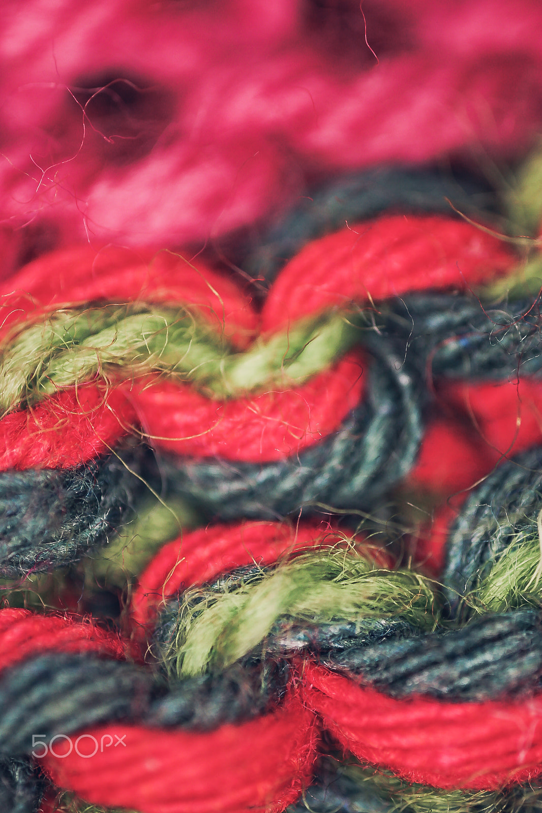 Canon MP-E 65mm F2.5 1-5x Macro Photo sample photo. Knitted sock structure photography