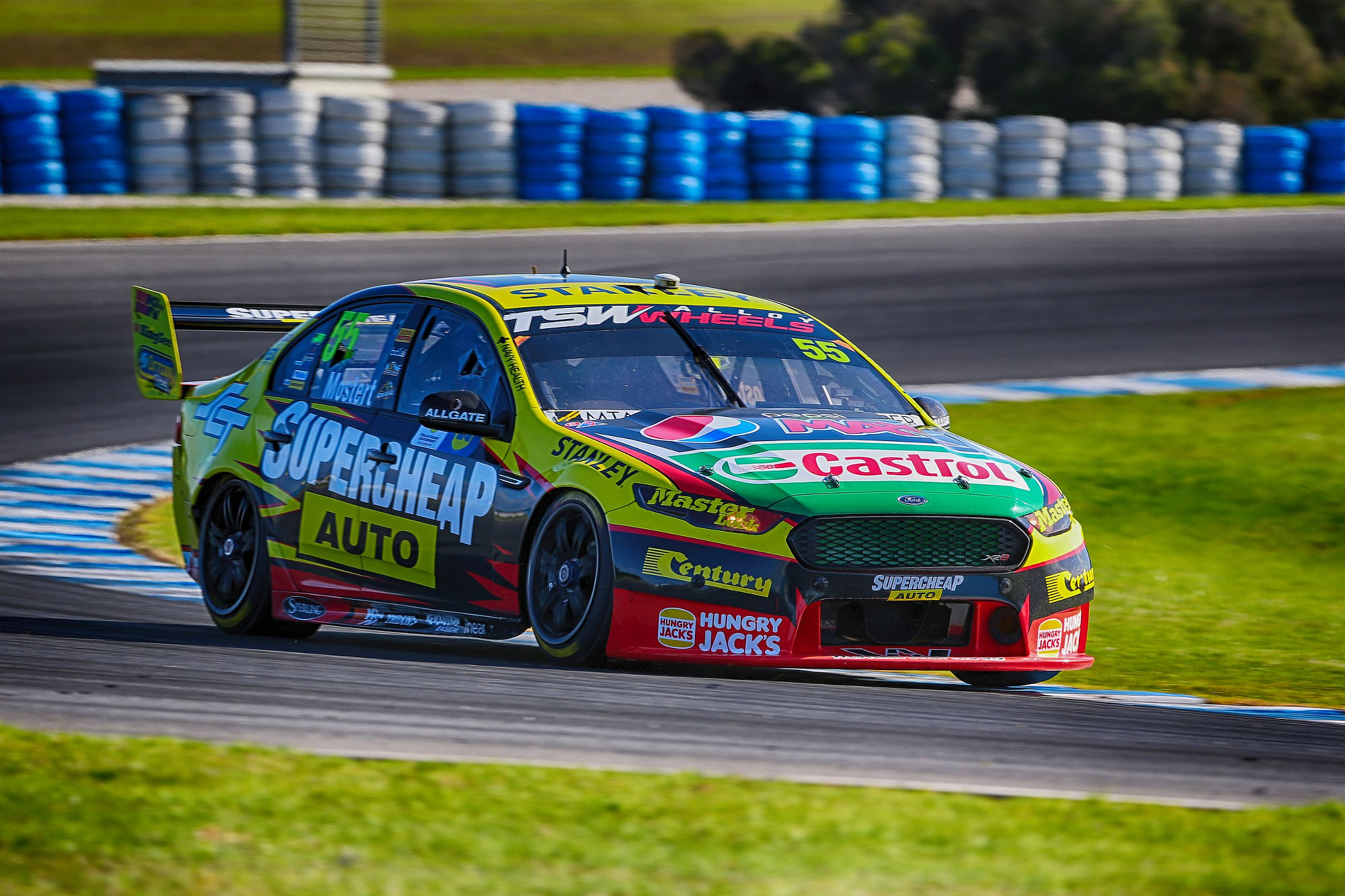 Canon EF 100-400mm F4.5-5.6L IS USM sample photo. V8 supercars photography