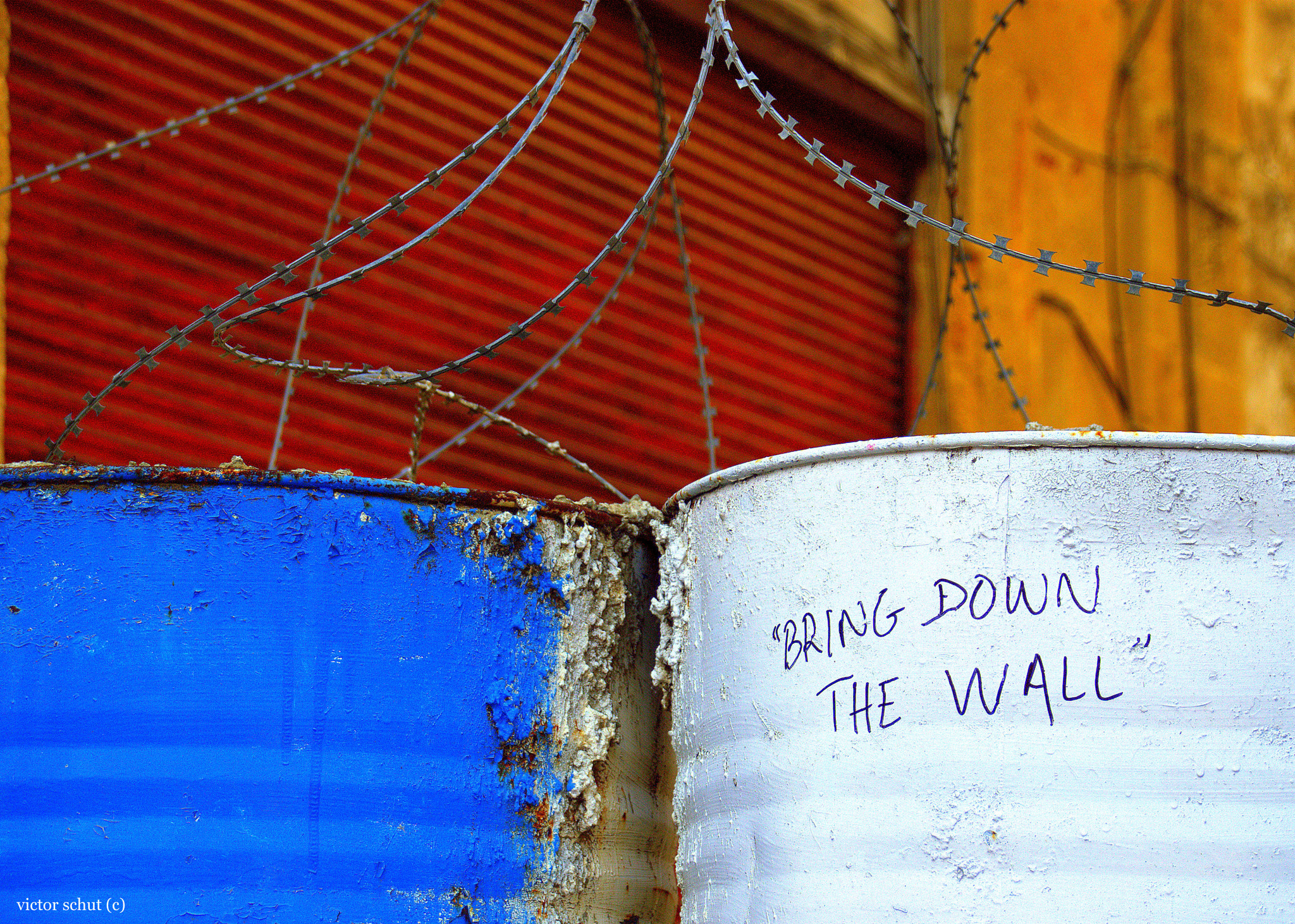 Sigma 18-250mm F3.5-6.3 DC OS HSM sample photo. The wall photography