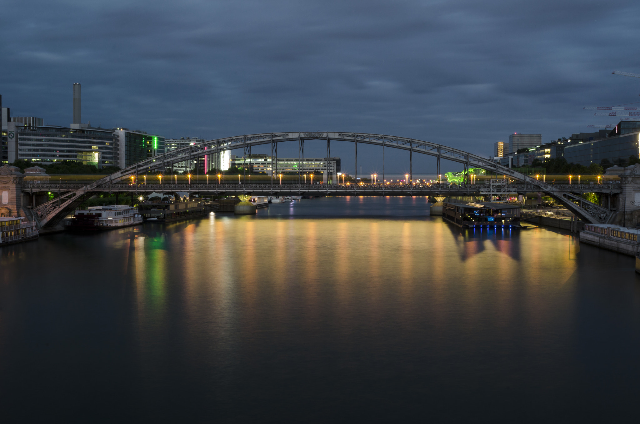 Nikon D7000 + AF Nikkor 28mm f/2.8 sample photo. Viaduc austerlitz 2 photography