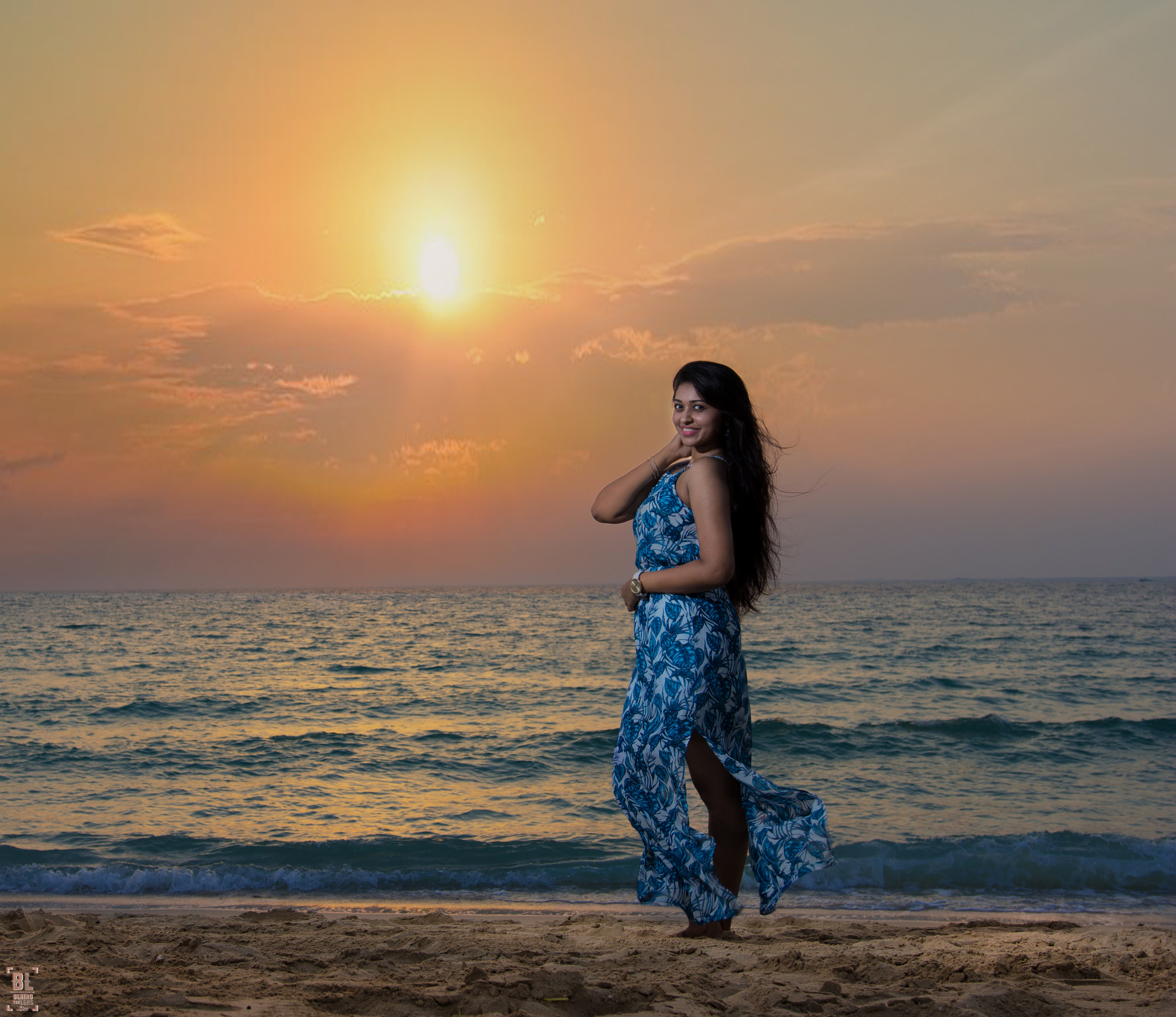 Sigma 18-35mm f/1.8 DC HSM sample photo. Sunset girl photography