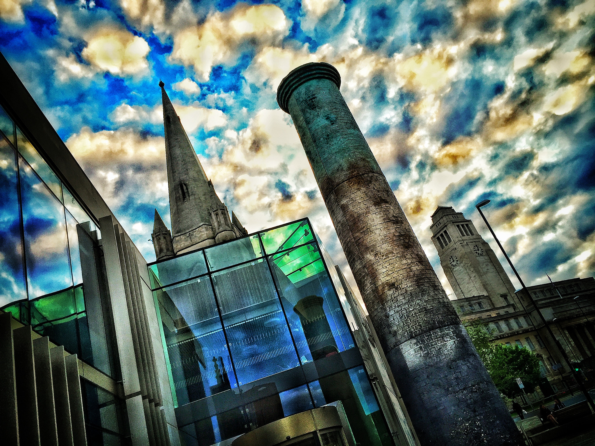 Jag.gr 645 PRO Mk III for Apple iPhone 6 sample photo. University of leeds on a summer night photography