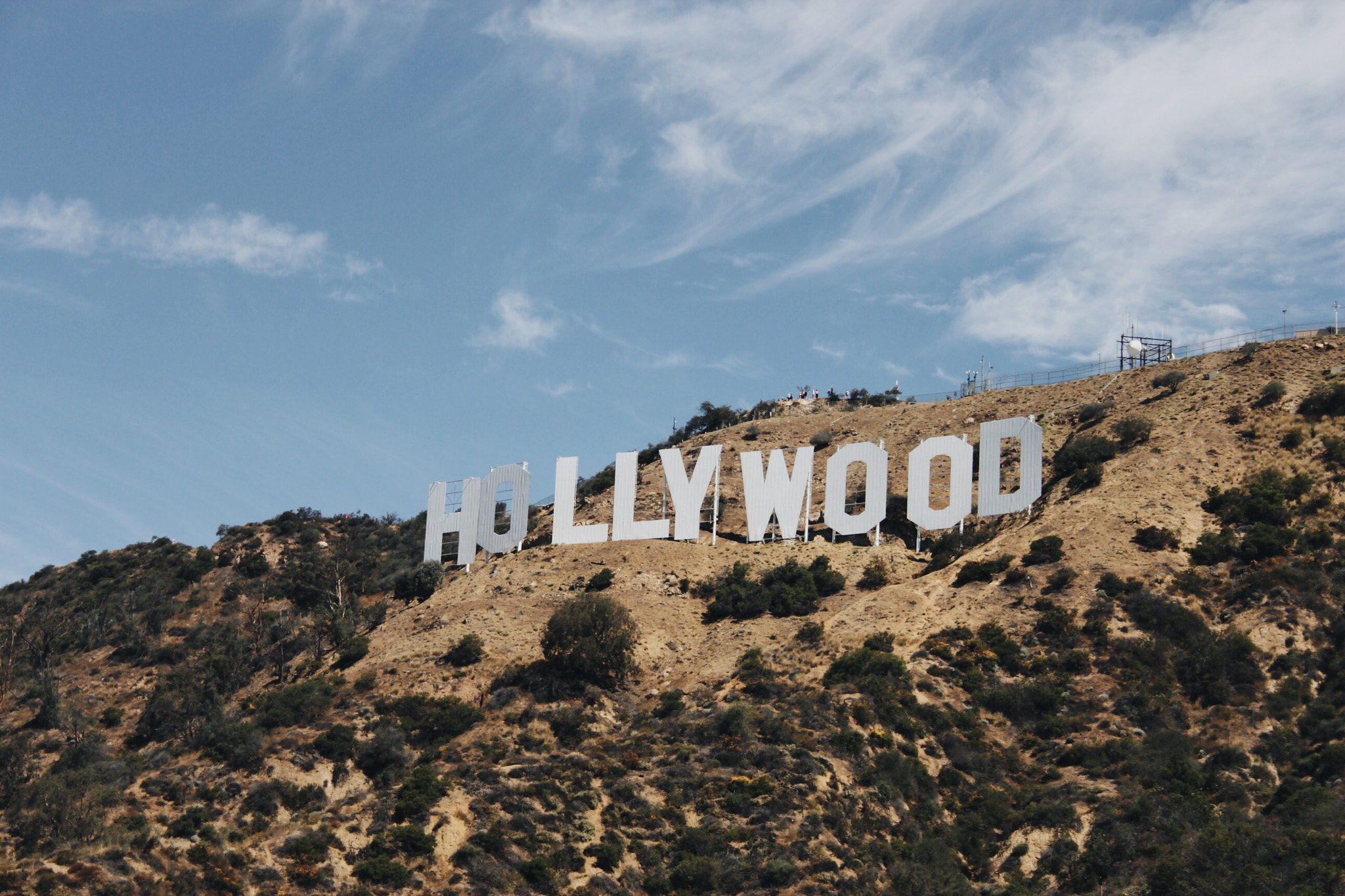 Canon EF-S 18-55mm F3.5-5.6 II sample photo. Hollywood sign, los angeles photography
