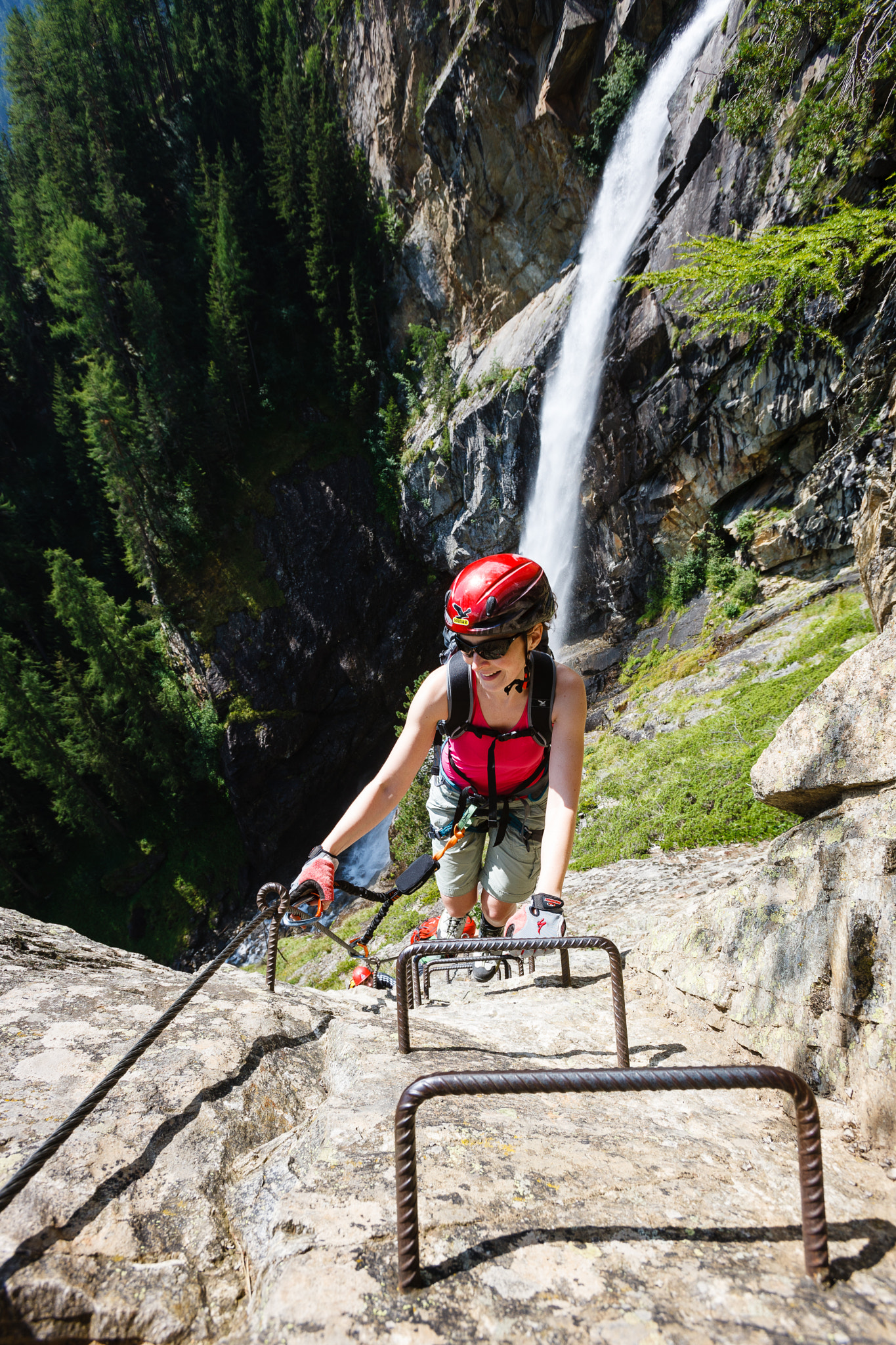 Canon EF 16-35mm F2.8L USM sample photo. Via ferrata lehner wasserfall photography