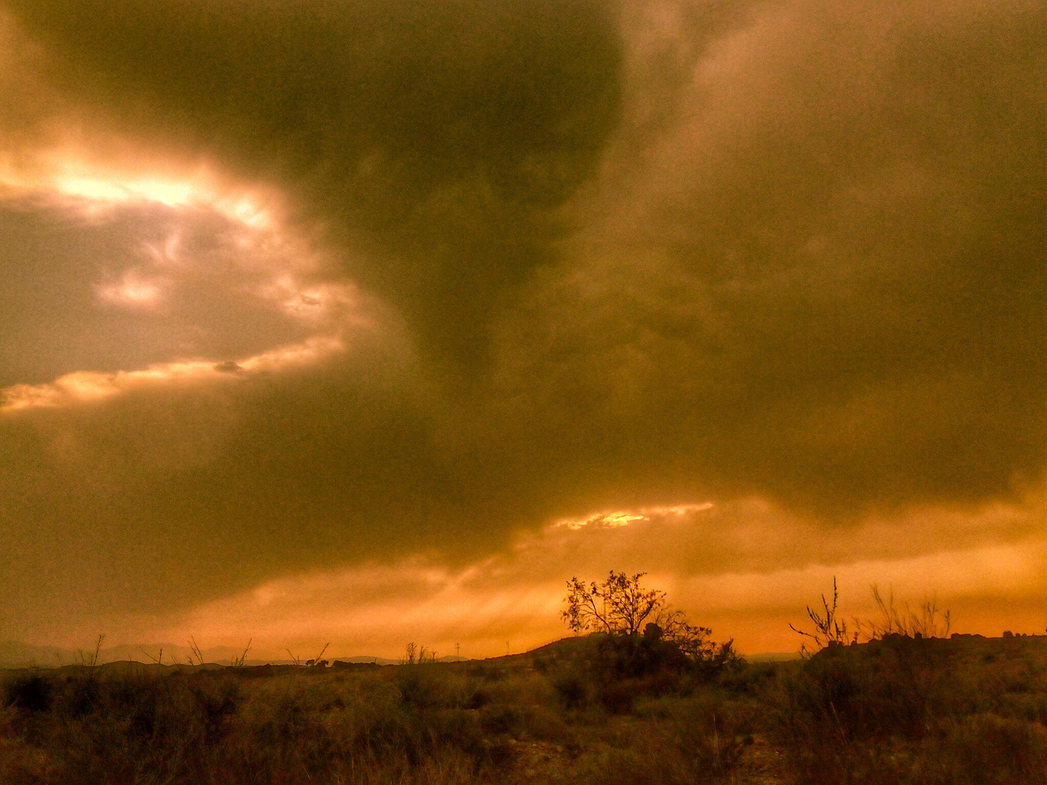 bq Aquaris E5 HD sample photo. Sunset photography