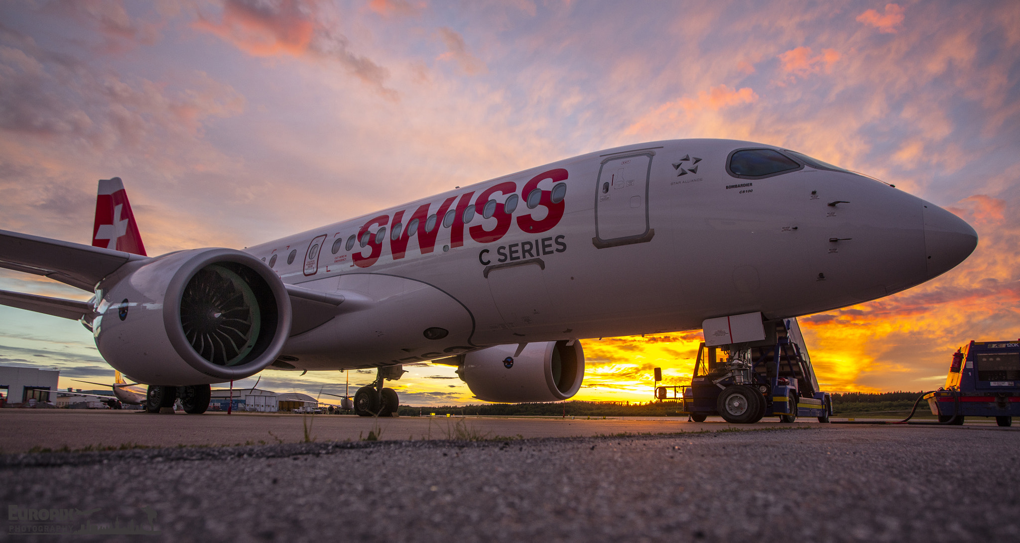 Canon EOS 5DS + Canon EF 17-40mm F4L USM sample photo. Bombardier cs100 aircraft photography
