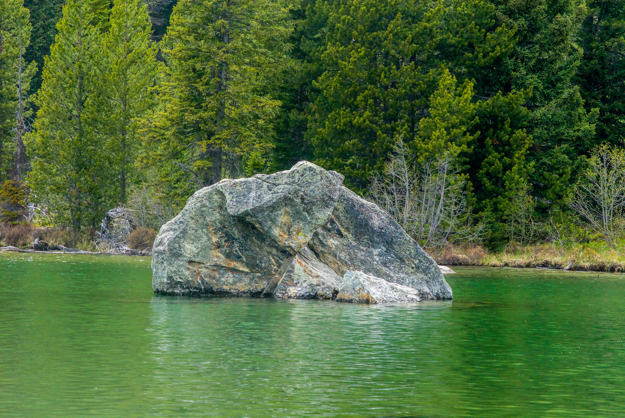 Nikon D200 sample photo. Glacial boulder photography