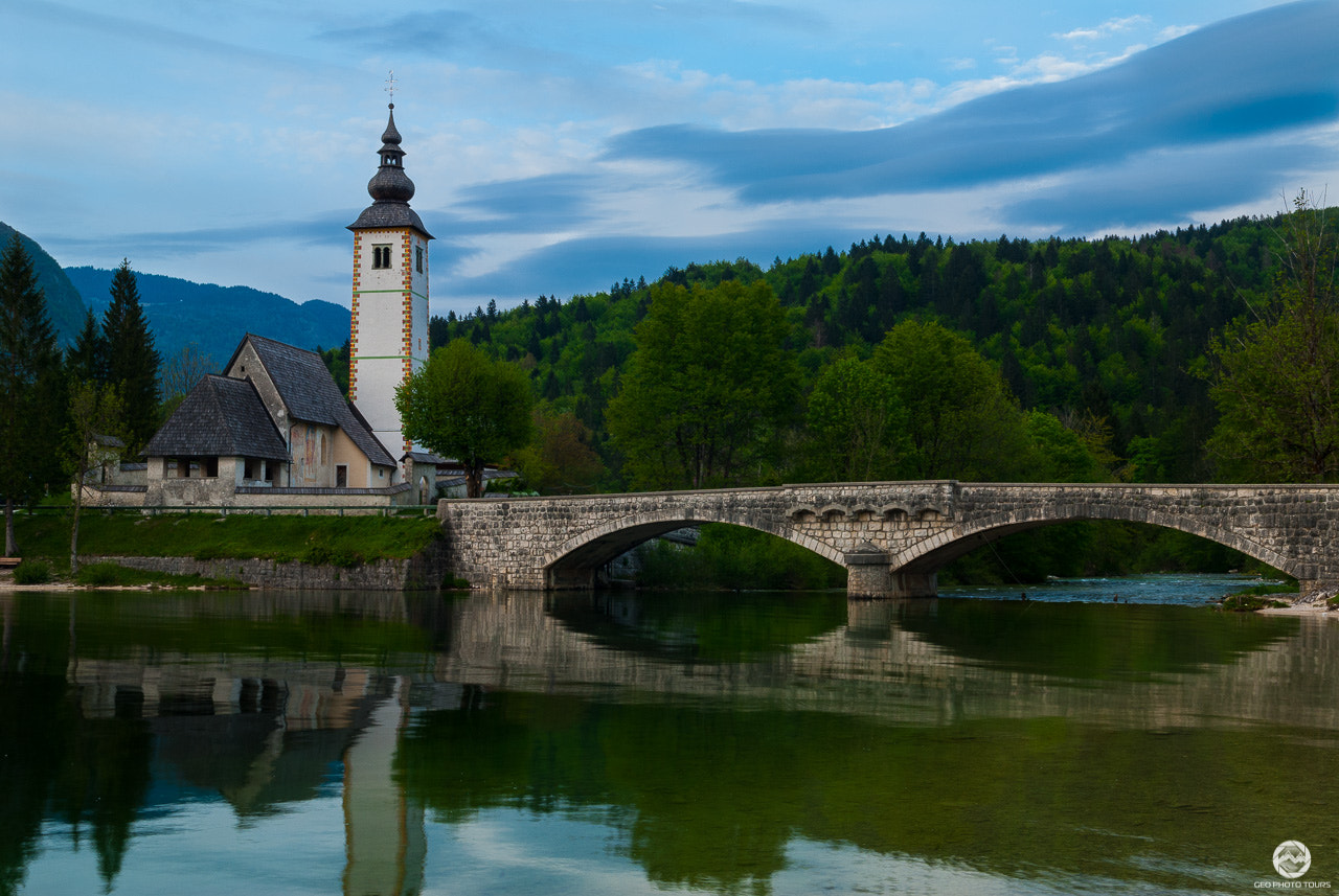 Nikon D200 sample photo. Lake bohinj photography