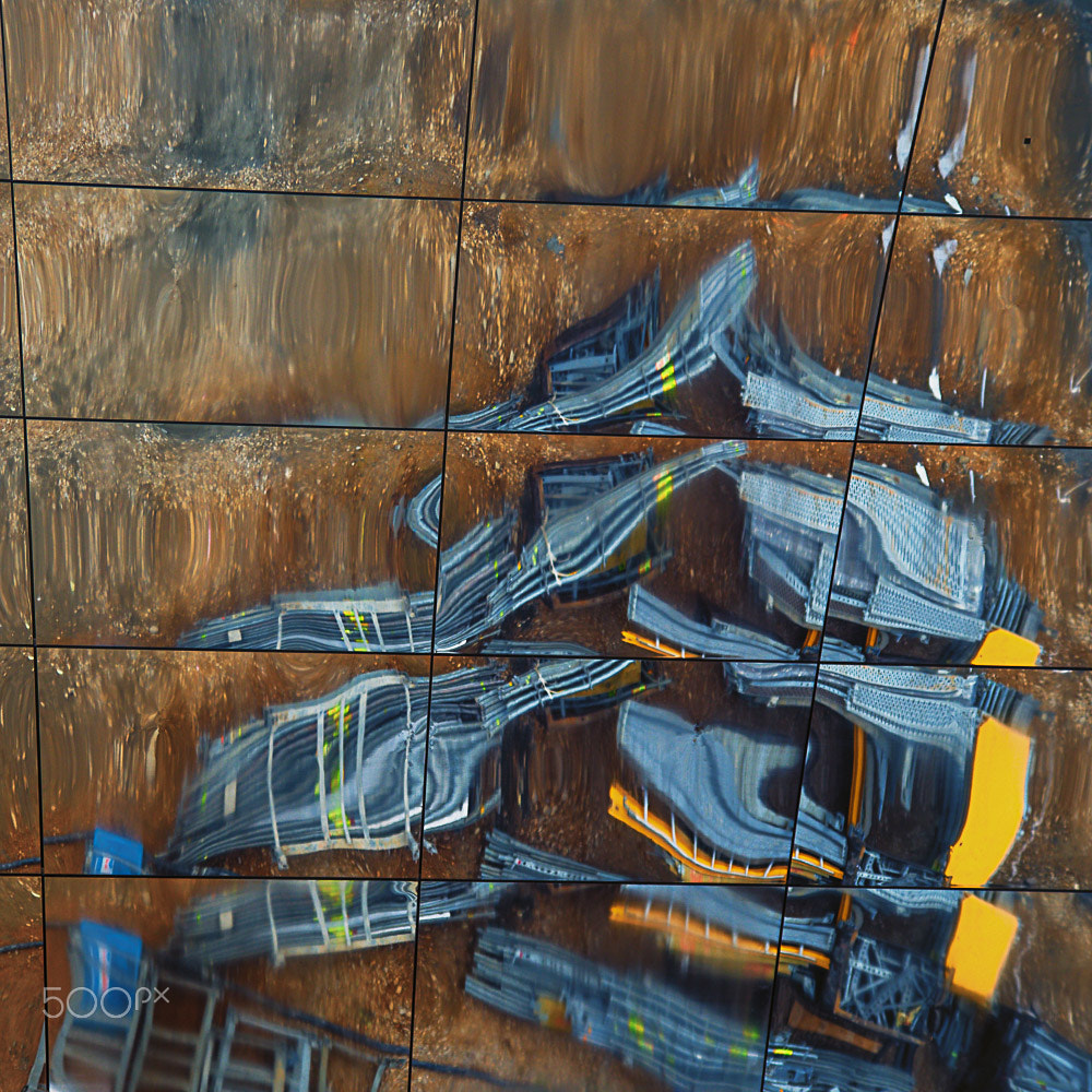 Pentax K-5 II sample photo. Distorting mirror photography