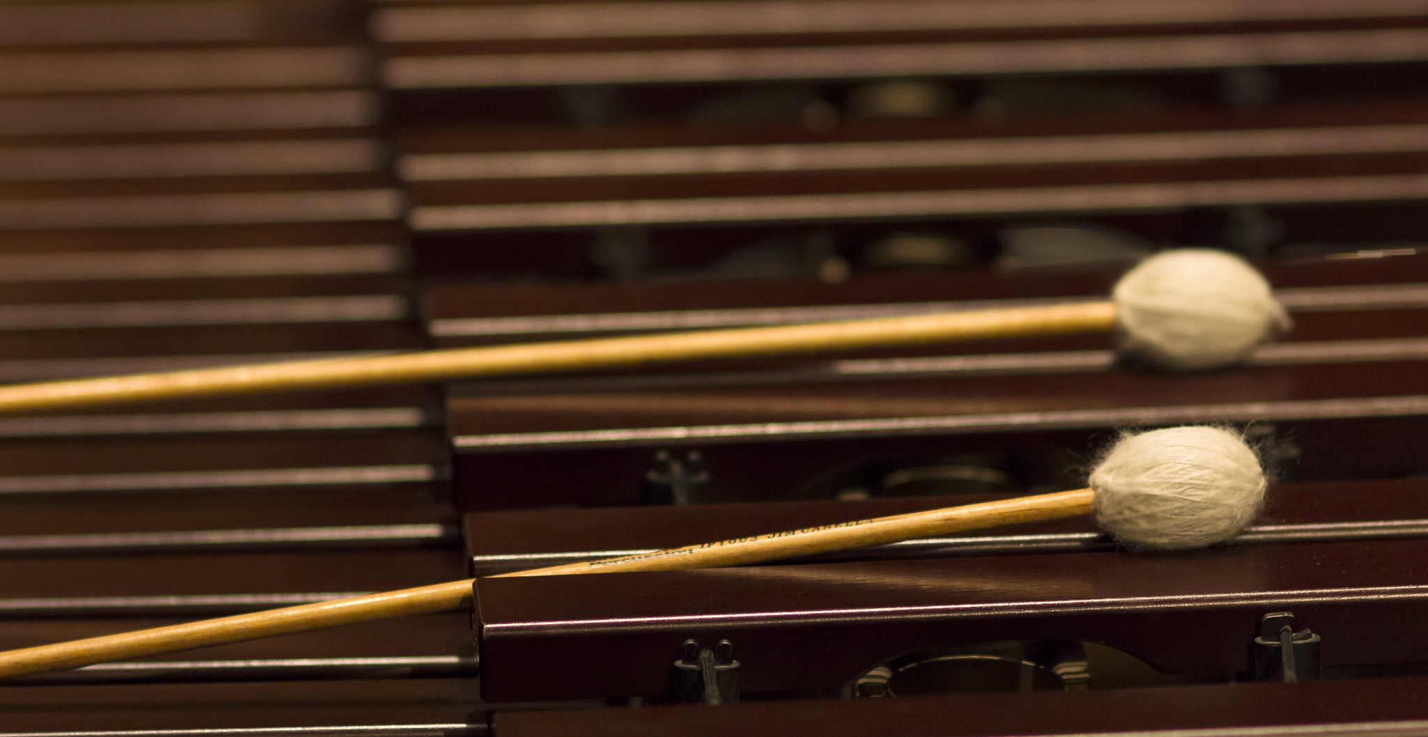 Canon EOS 60D + Canon EF 100mm F2.0 USM sample photo. Mallets on the marimba photography