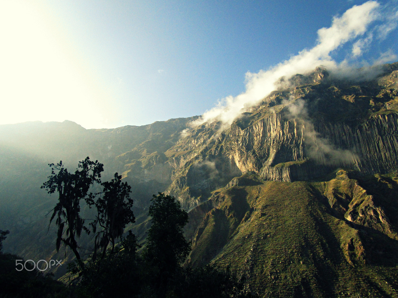 Canon PowerShot ELPH 150 IS (IXUS 155 / IXY 140) sample photo. Cañon del colca photography