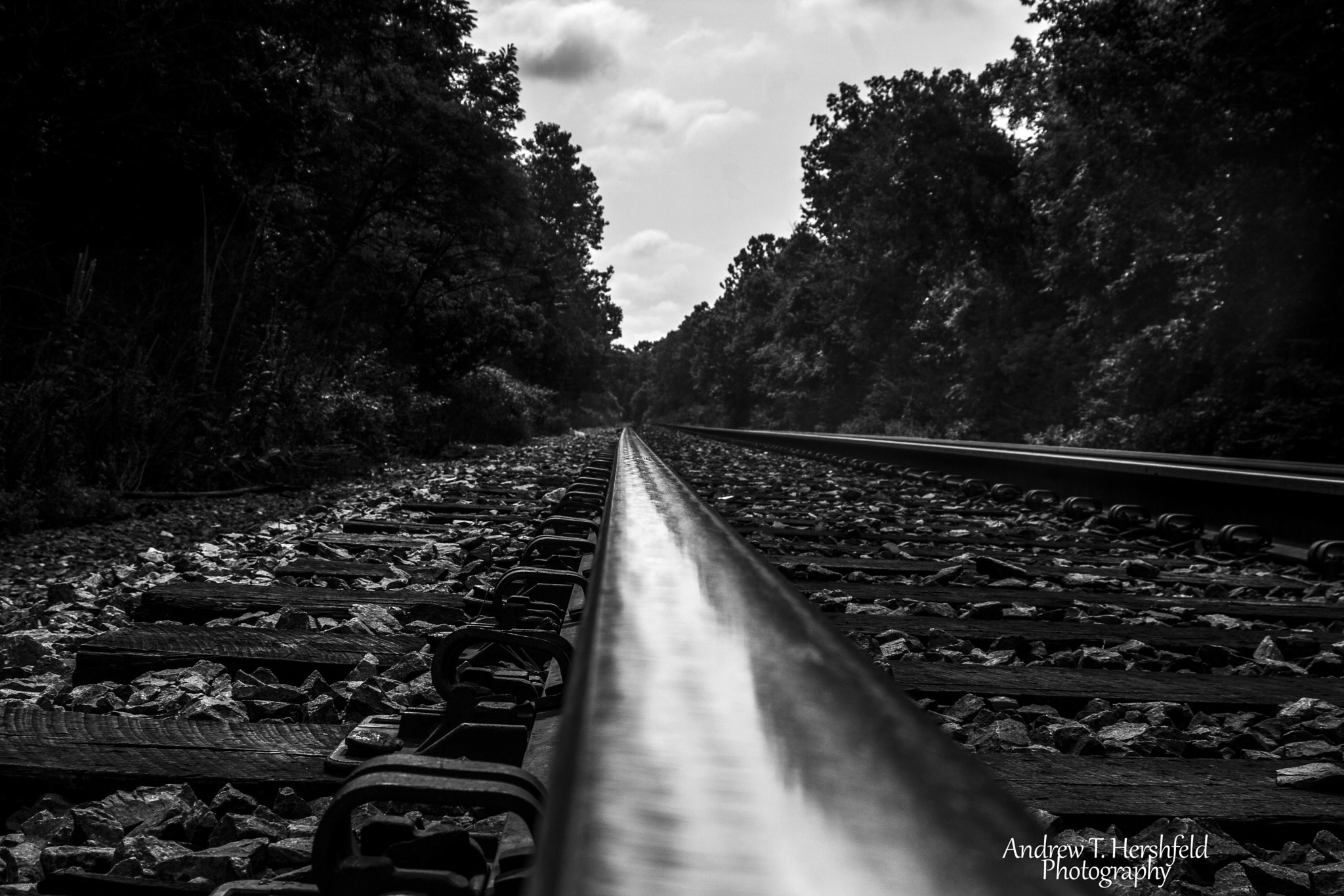 Canon EF 28-80mm f/3.5-5.6 sample photo. Going down the tracks photography