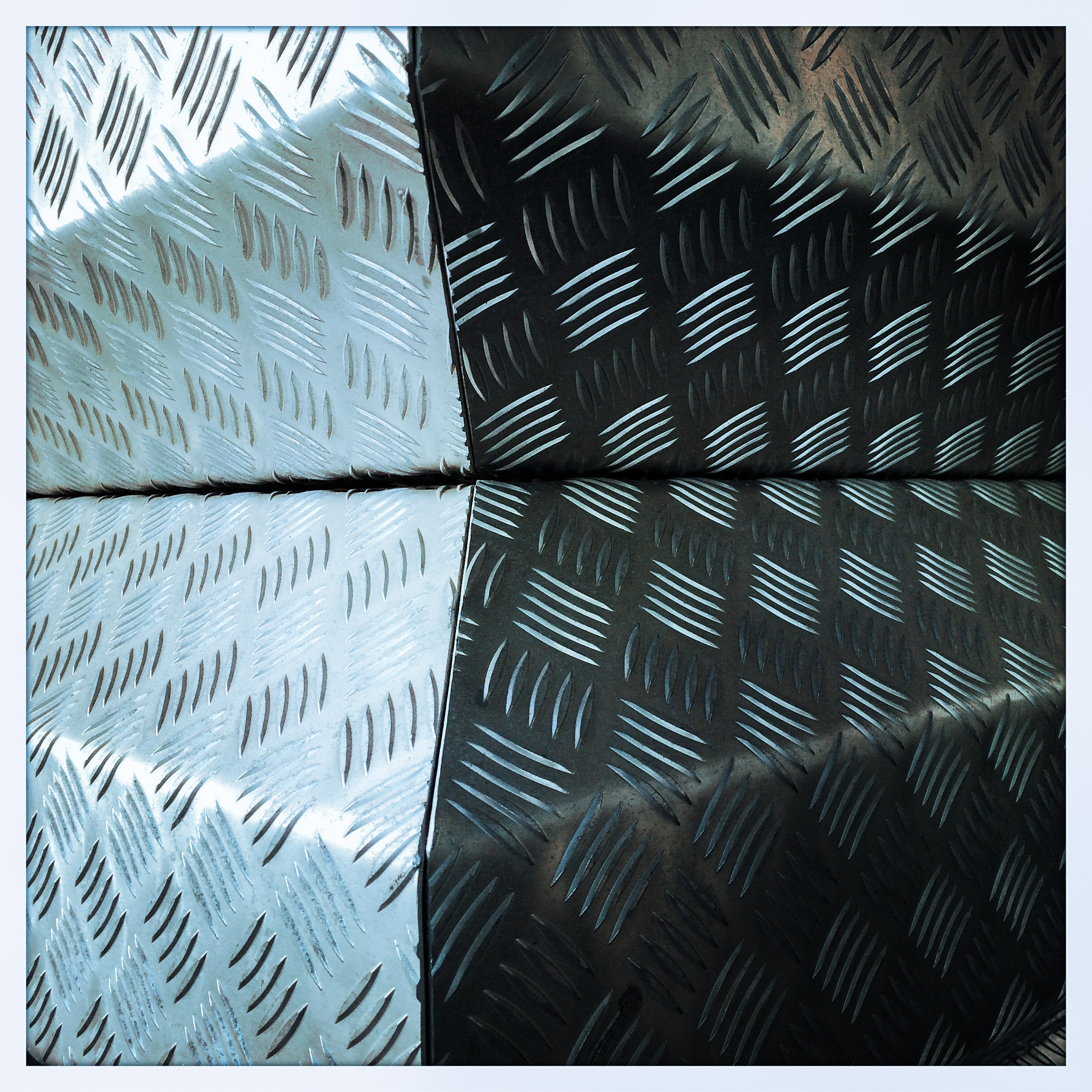 Hipstamatic 313 sample photo. Hard steel photography
