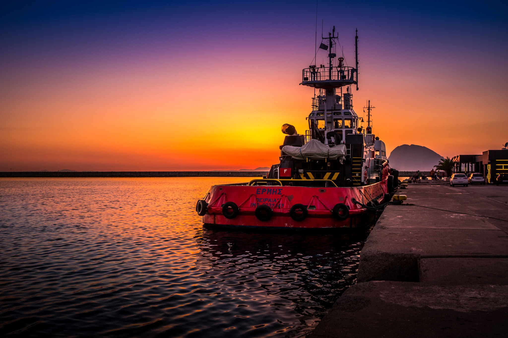 Samsung NX1 sample photo. Moored in the port photography