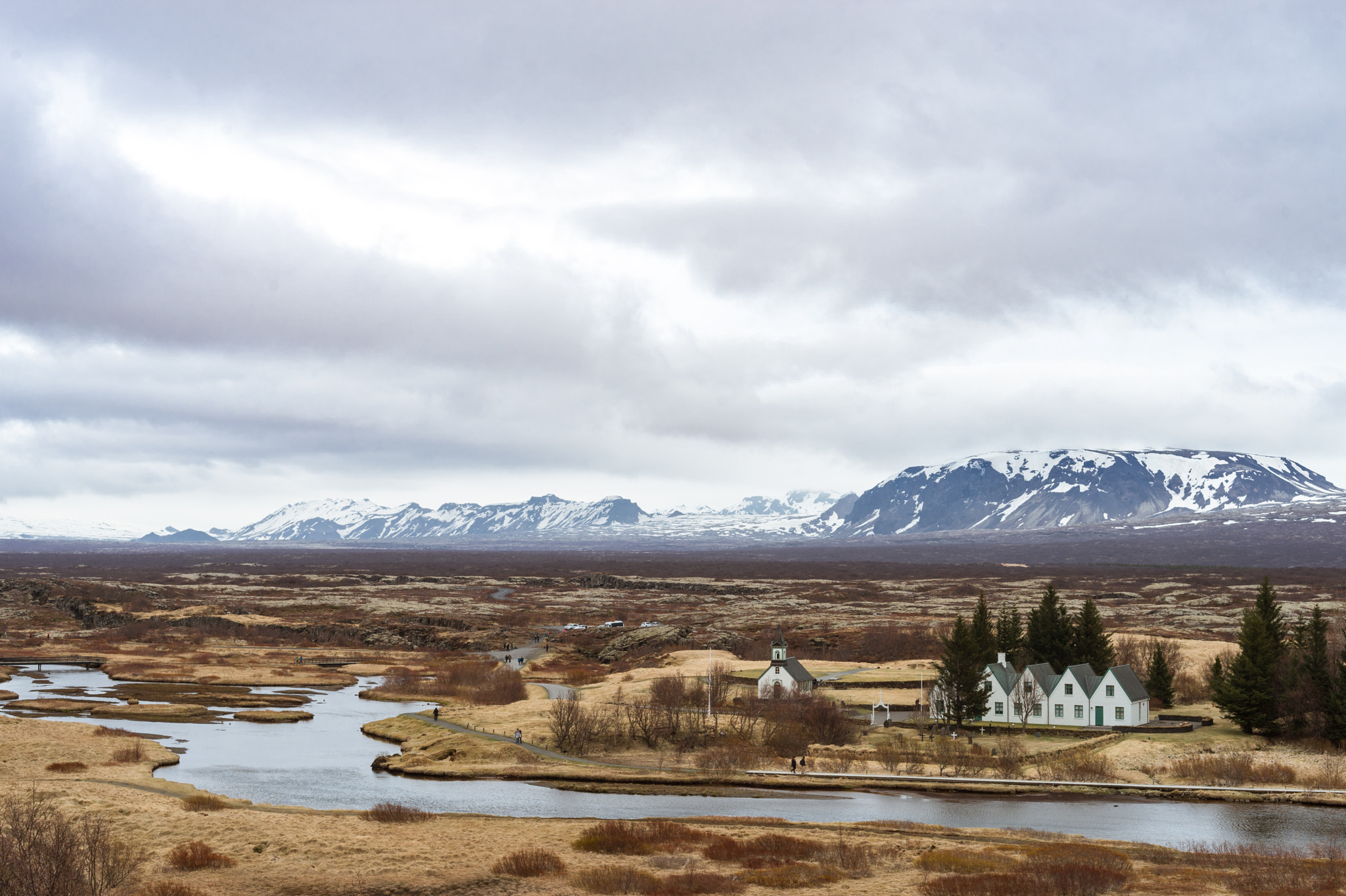 E 50mm F2 sample photo. Thingvellir photography