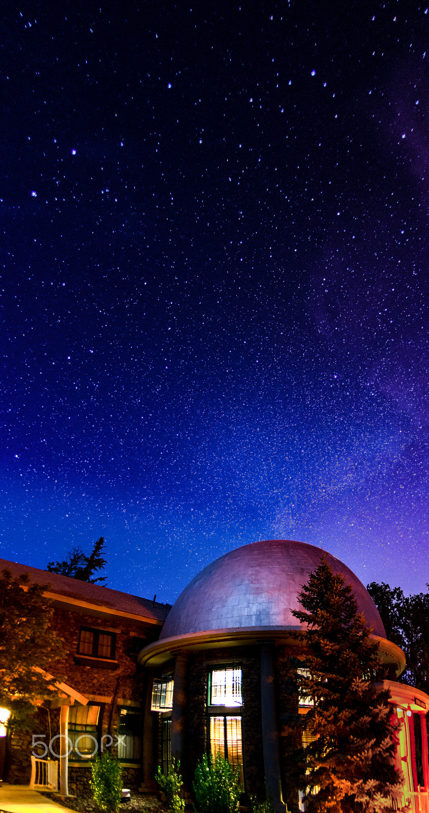 Nikon D610 + Nikon AF Fisheye-Nikkor 16mm F2.8D sample photo. Lowell observatory rotunda photography