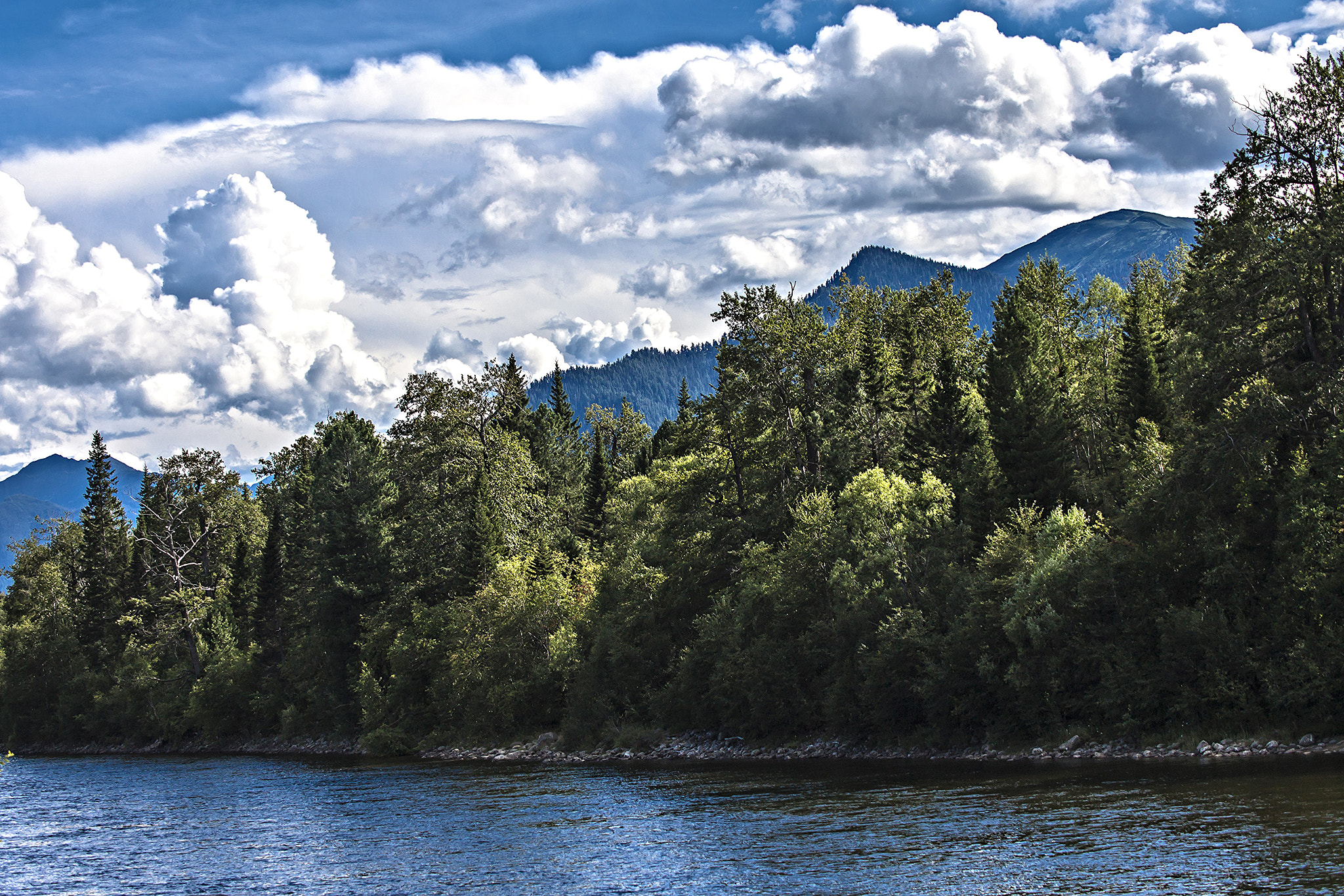 Canon EF 80-200mm f/2.8L sample photo. Summer landscape near lake baikal photography
