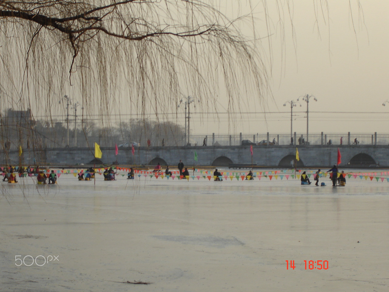 Sony DSC-S60 sample photo. Beihai park o photography