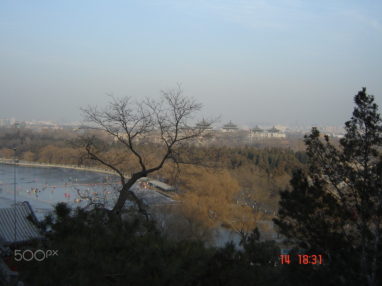 Sony DSC-S60 sample photo. Beihai park o photography