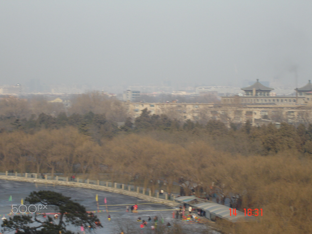 Sony DSC-S60 sample photo. Beihai park o photography