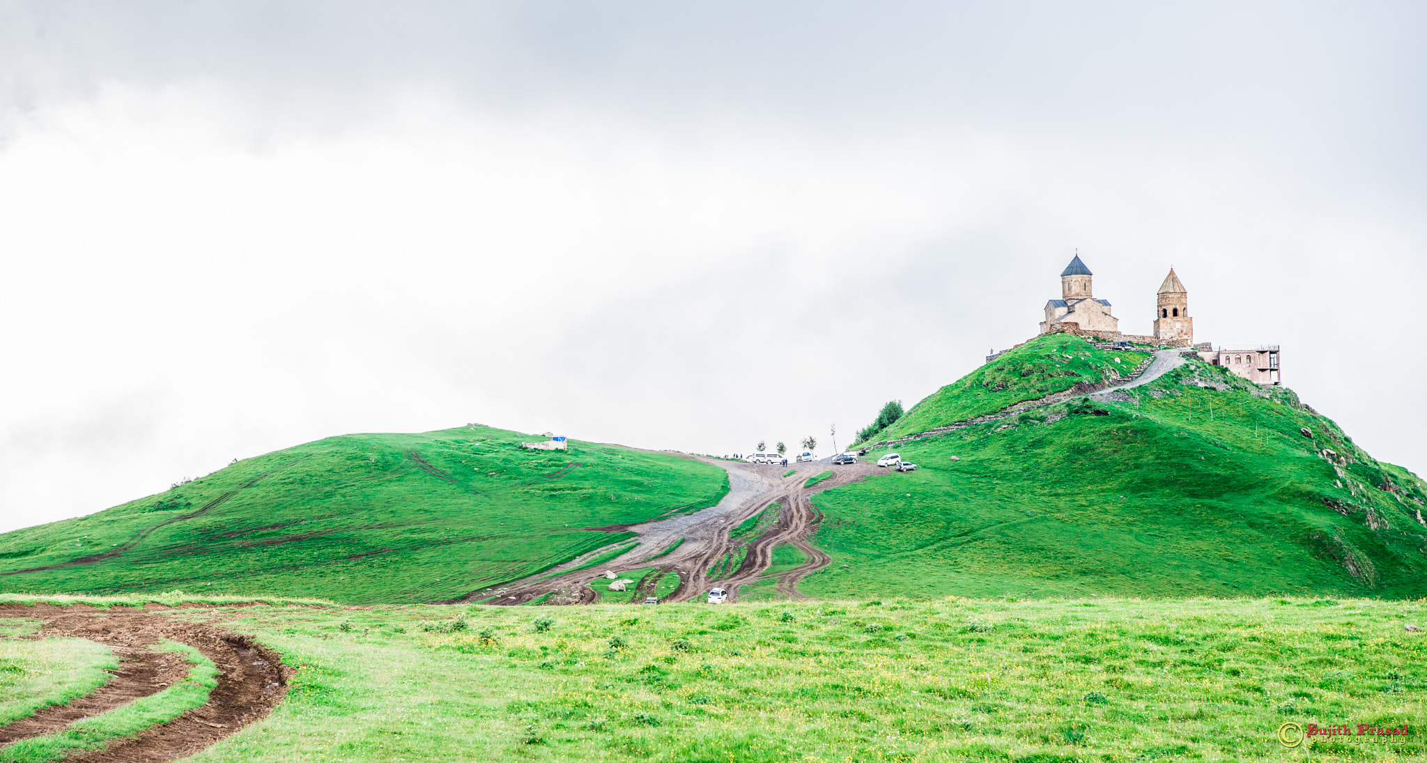 Nikon AF-S Nikkor 24-70mm F2.8E ED VR sample photo. Trinity church, kazbegi photography