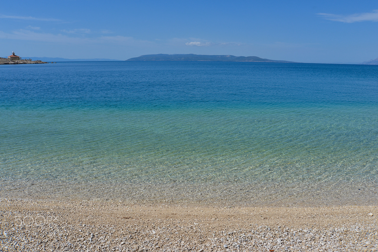 AF Zoom-Nikkor 28-70mm f/3.5-4.5D sample photo. Makarska beach photography