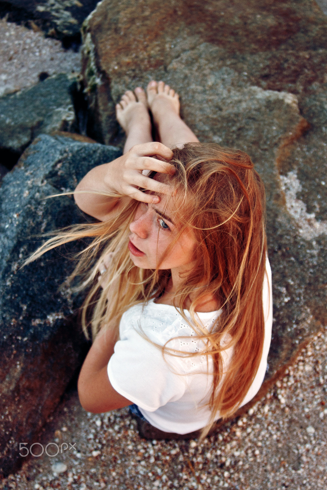 Canon EF 28-70mm f/3.5-4.5 sample photo. Stoned beach photography