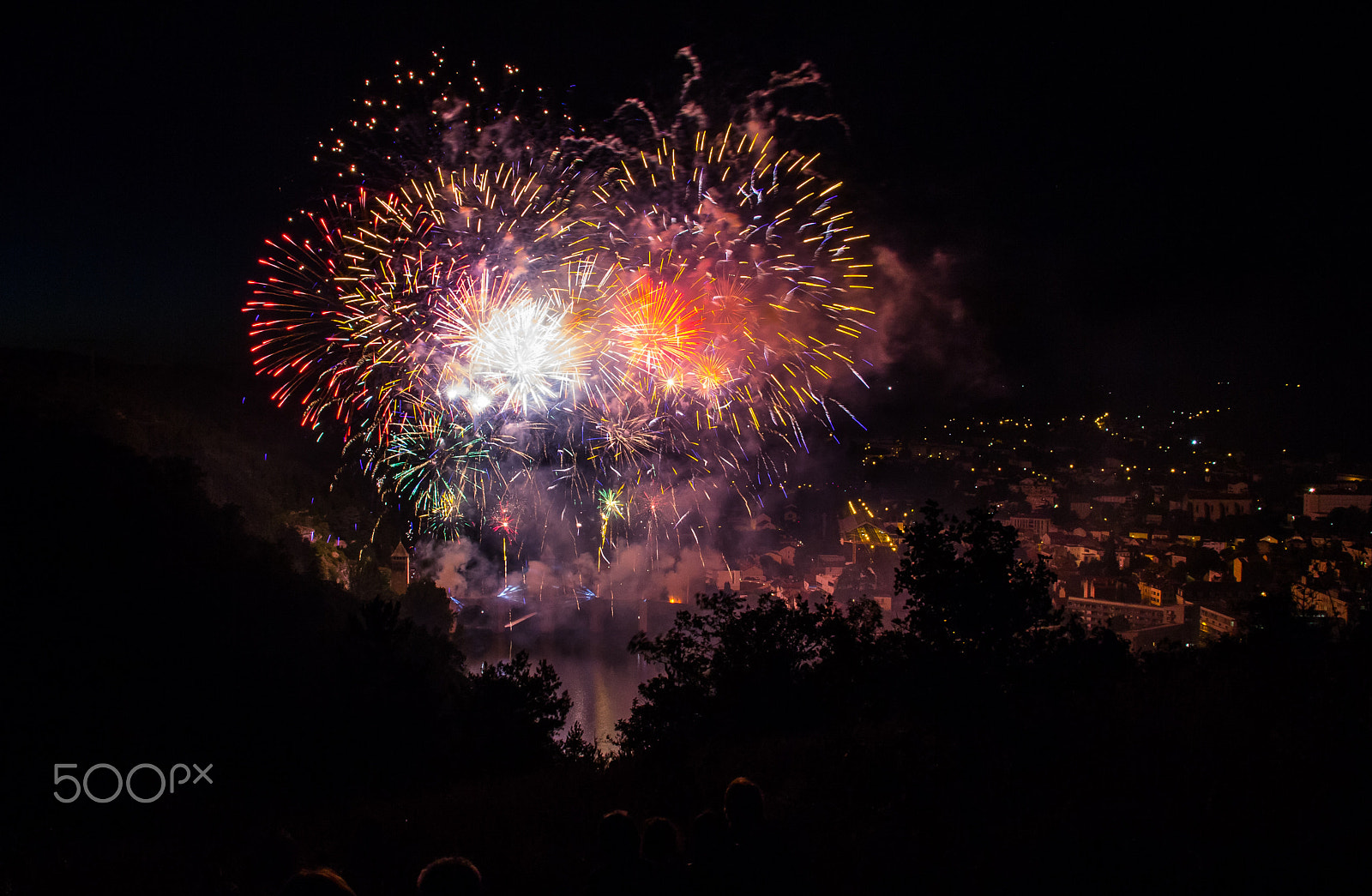 Sigma 18-200mm f/3.5-6.3 DC OS sample photo. Feu d'artifice - 13 juillet 2016 - cahors photography