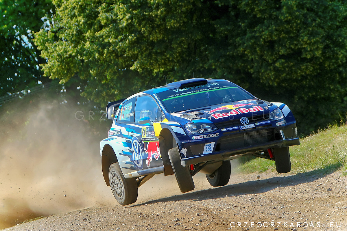 Canon EOS-1D Mark III + Canon EF 70-200mm F2.8L IS USM sample photo. Rally poland photography