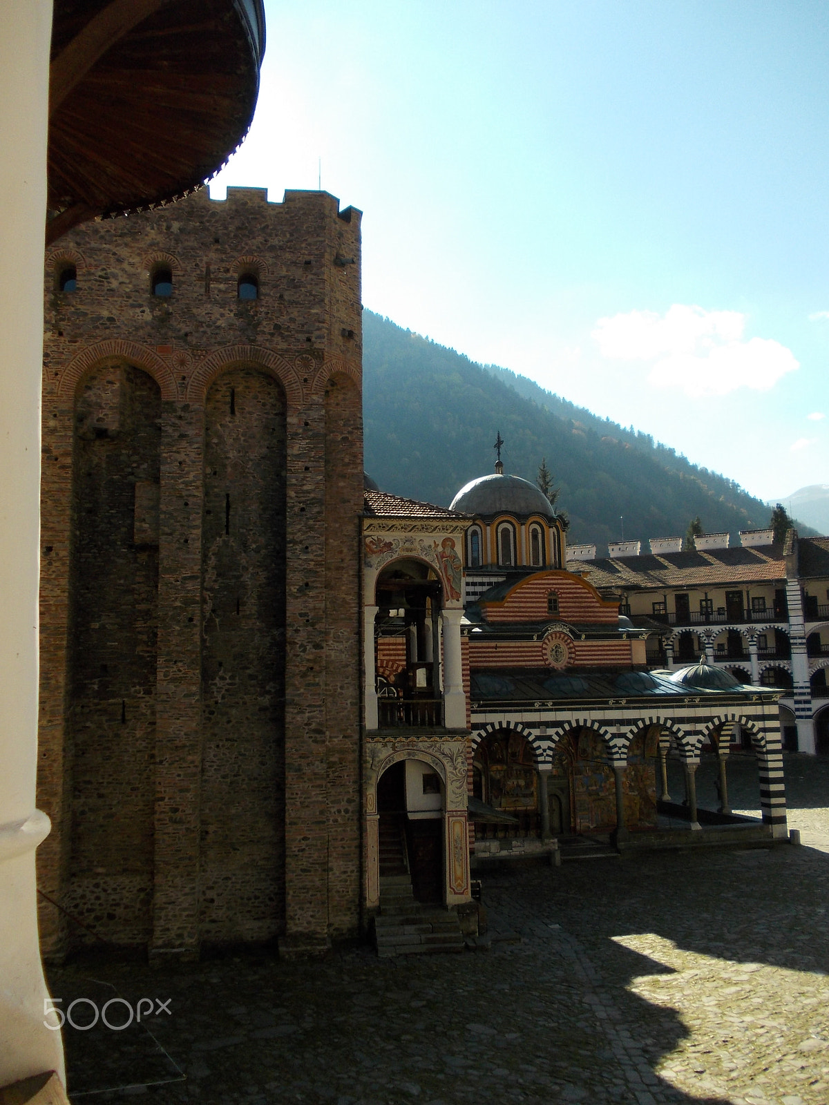 Nikon COOLPIX L25 sample photo. Rila monastery photography