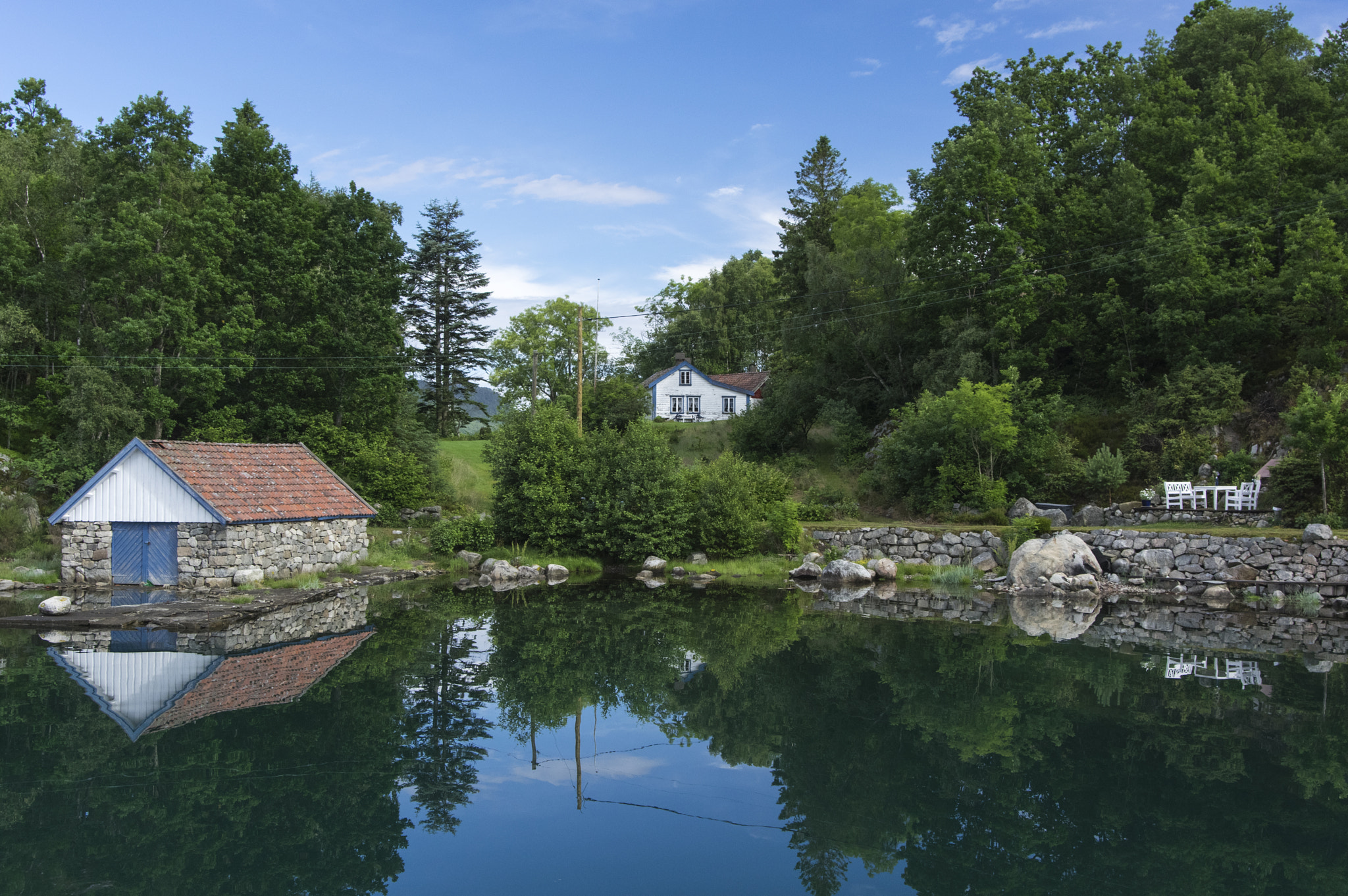 Pentax K-3 II sample photo. Live in a fjord photography