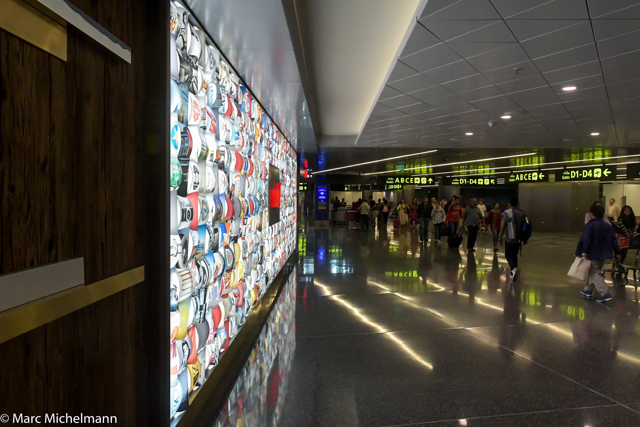 Nikon D500 sample photo. Doha airport photography
