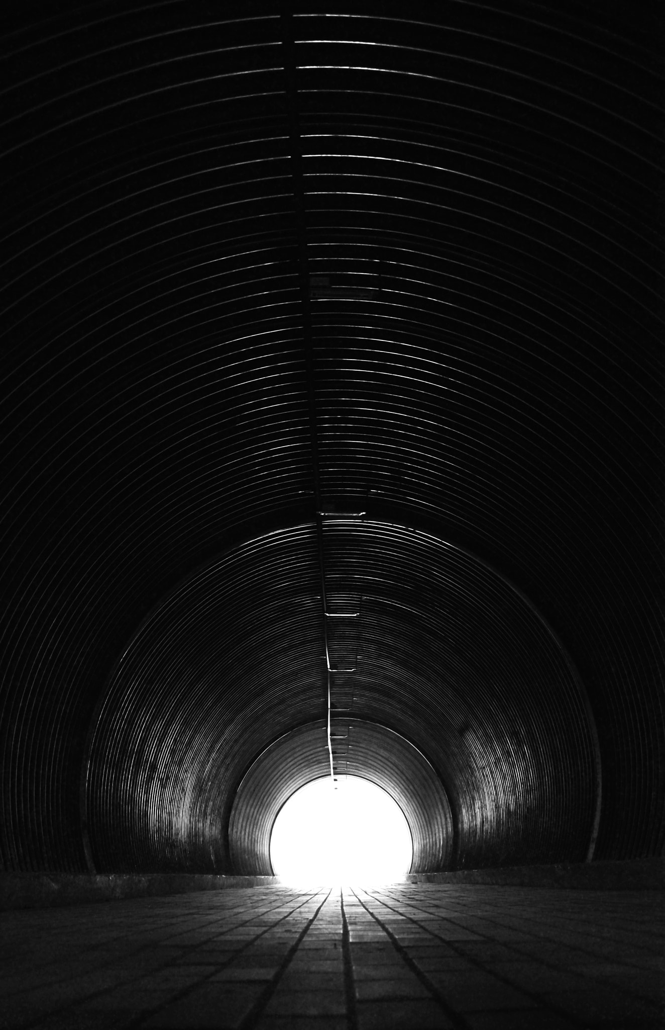 Nikon D3100 + Sigma 28-300mm F3.5-6.3 DG Macro sample photo. Light at the end of tunnel photography