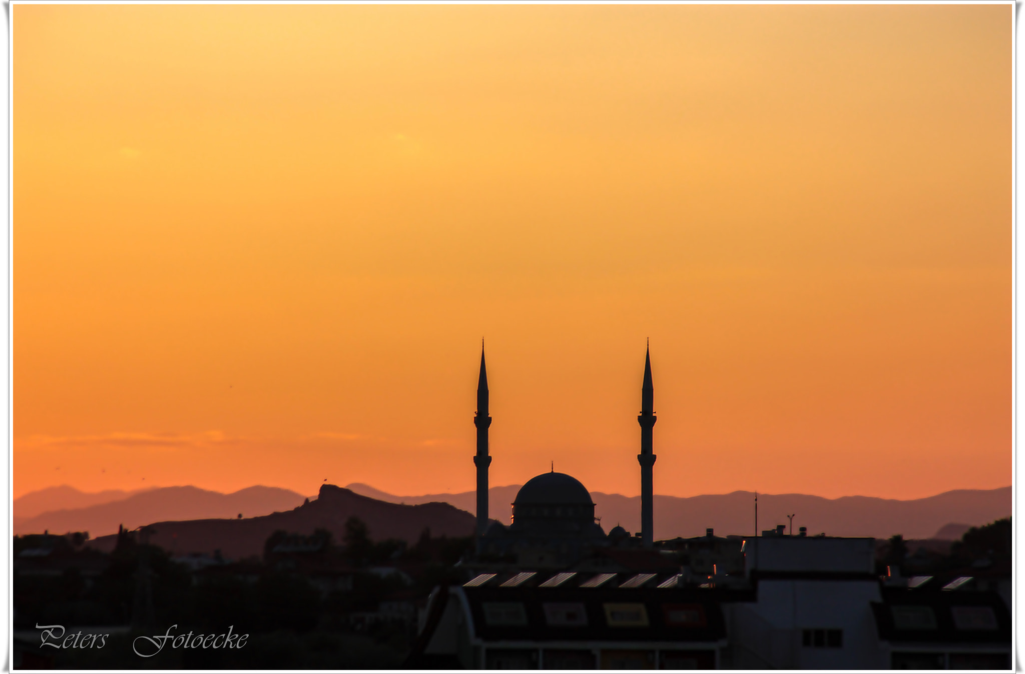 Tamron AF 28-200mm F3.8-5.6 XR Di Aspherical (IF) Macro sample photo. Sonnenuntergang in manavgat türkei photography